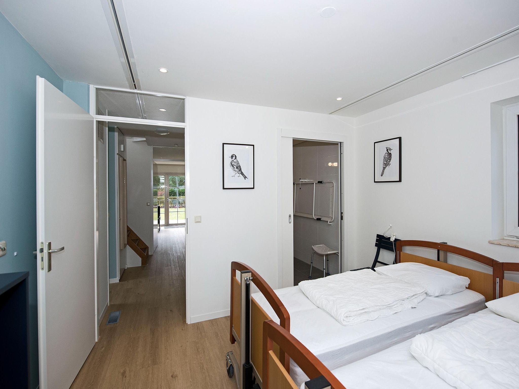 Een slaapkamer van Vakantiepark Hellendoorn 4 in Hellendoorn