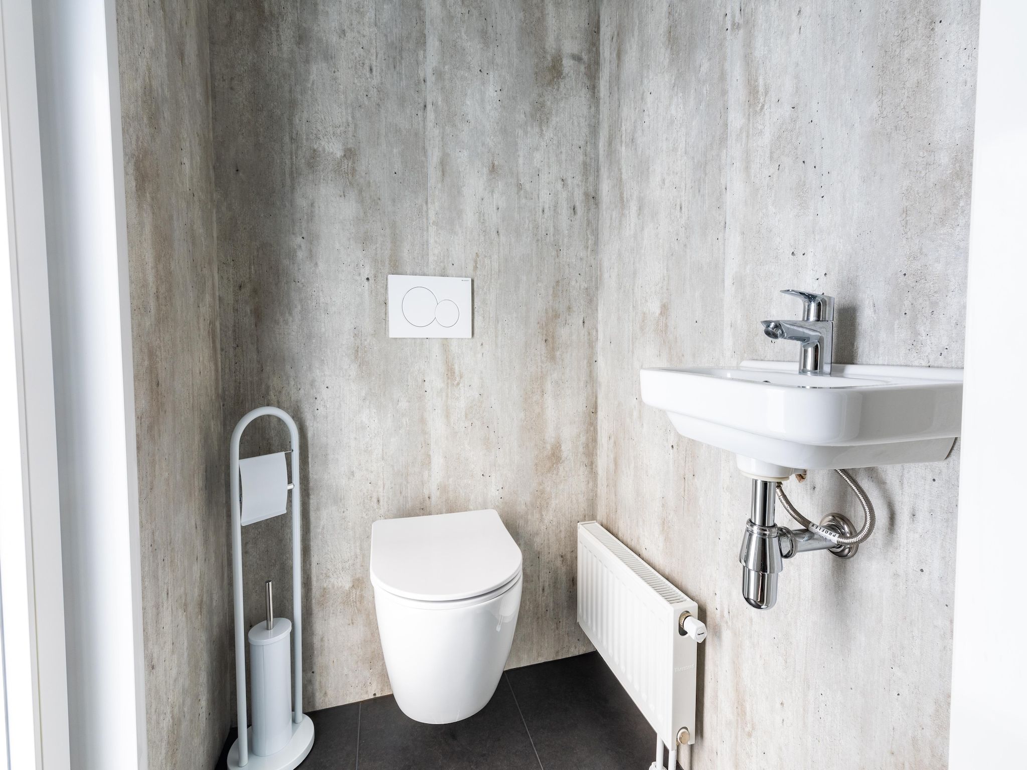 De badkamer van Vakantiepark Molenvelden 7 in Veldhoven