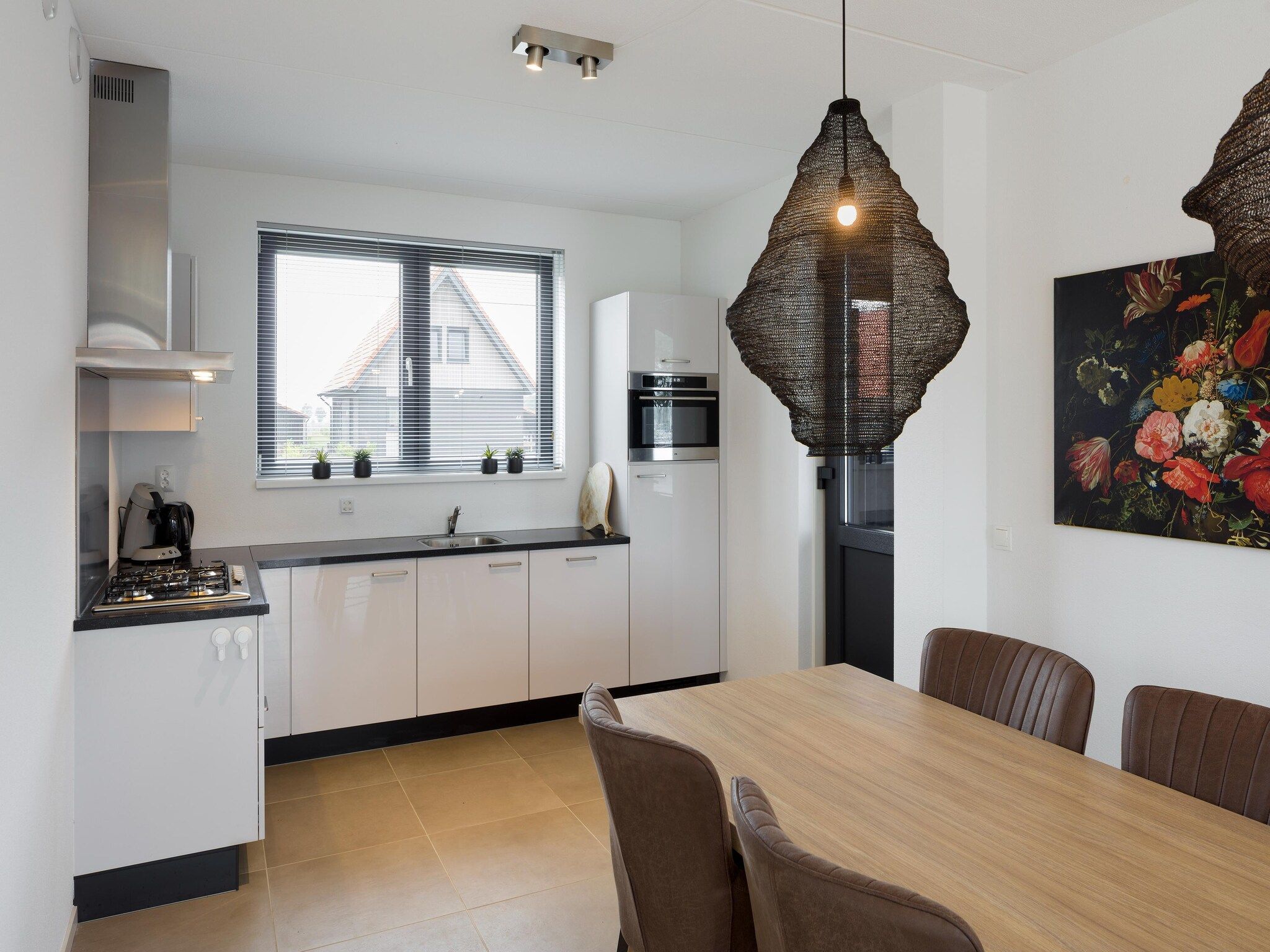 De eetkamer van Waterstaete Ossenzijl 4 in Ossenzijl