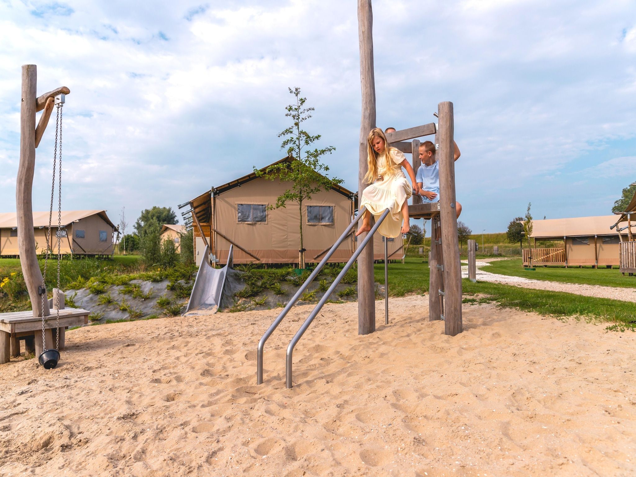 Parkfaciliteiten bij Villavakantiepark IJsselhof 11 in Andijk