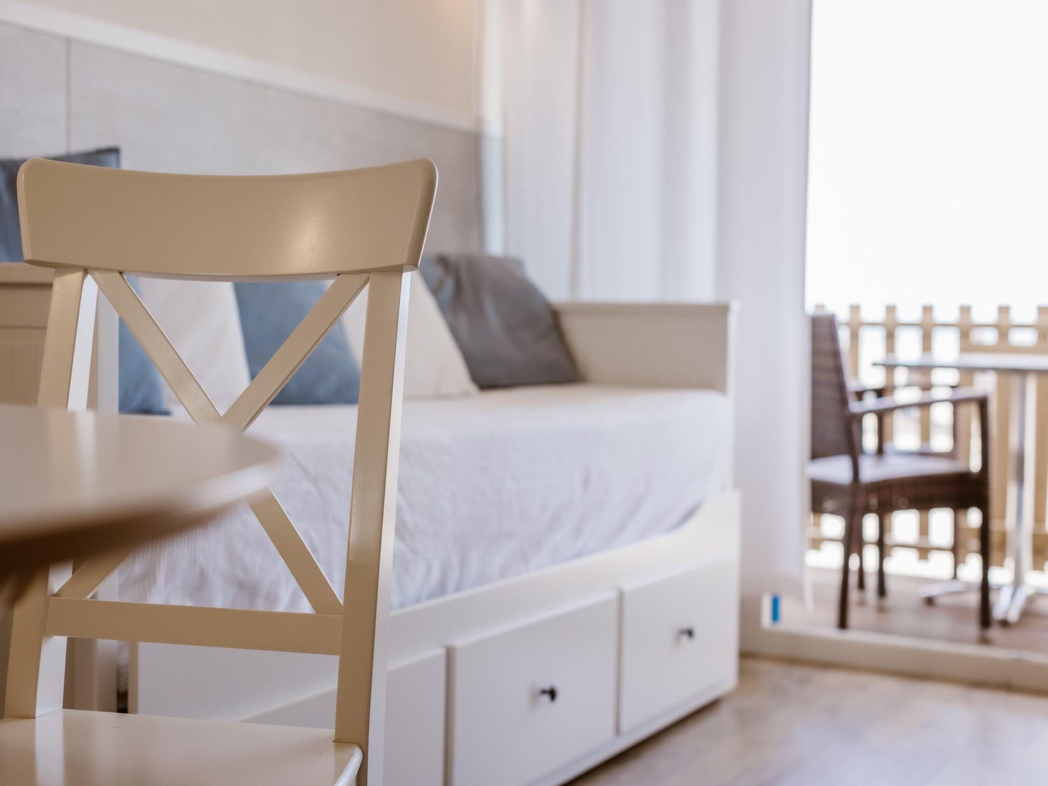 De woonkamer van Resort Beach Houses Wijk aan Zee 1 in Wijk aan Zee