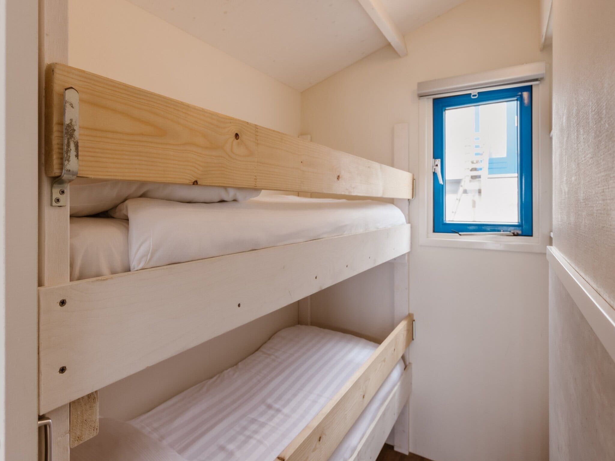 Een slaapkamer van Resort Beach Houses Wijk aan Zee 1 in Wijk aan Zee