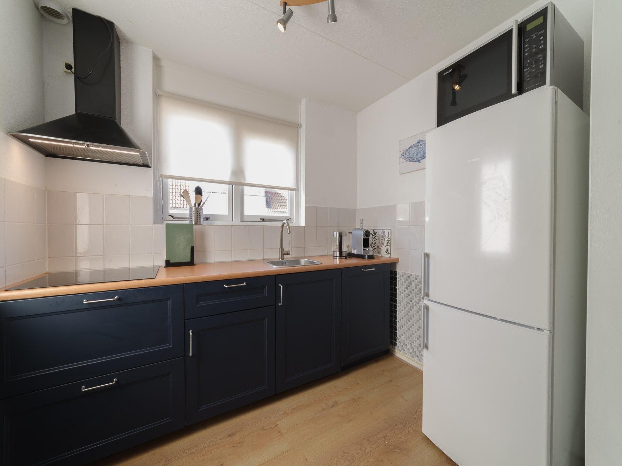 De keuken van Villapark De Oesterbaai 5 in Wemeldinge