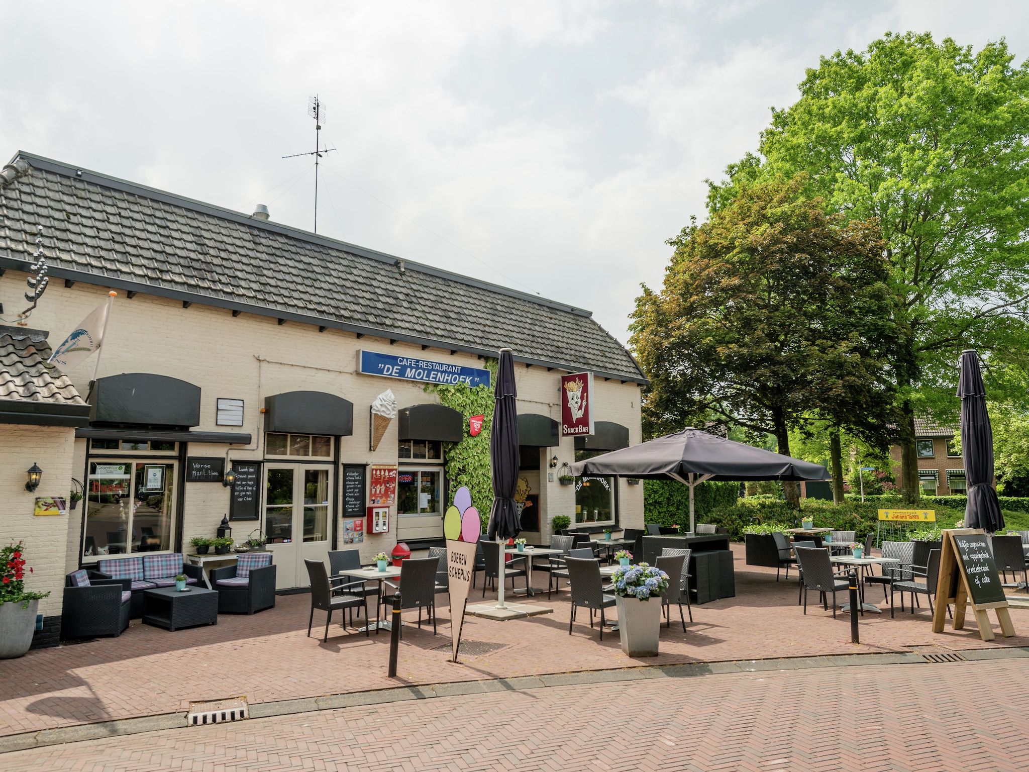 De omgeving van Koe in de Kost 4 in Heeten