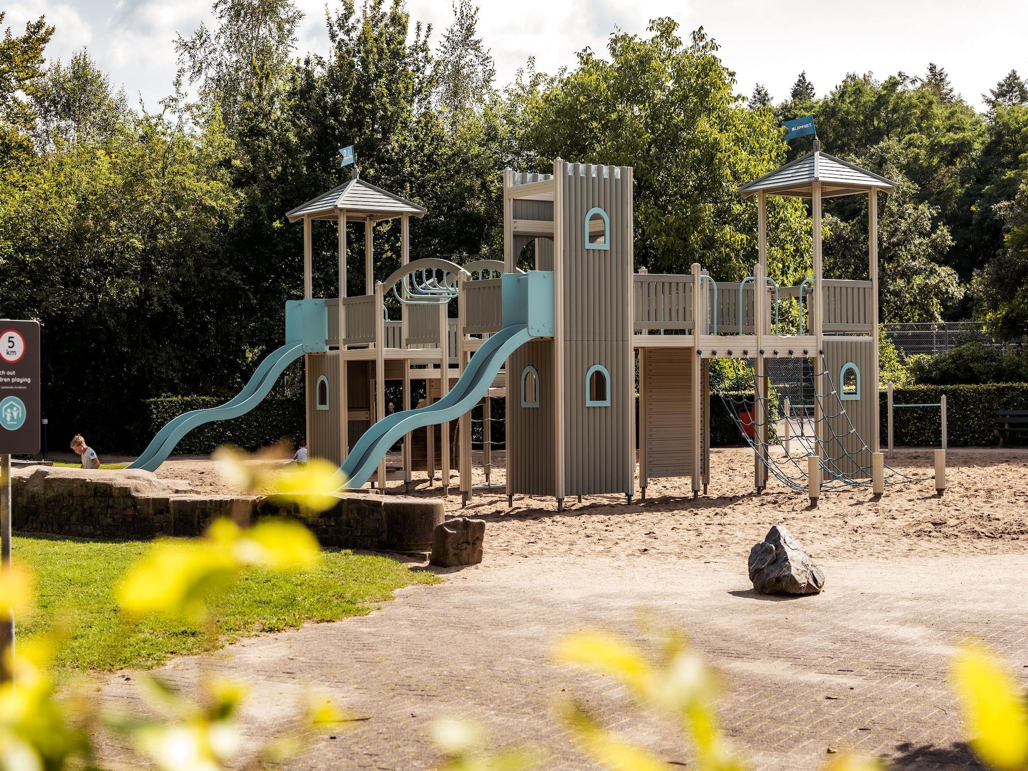 Parkfaciliteiten bij Bospark de Schaapskooi 10 in Wissel/Epe