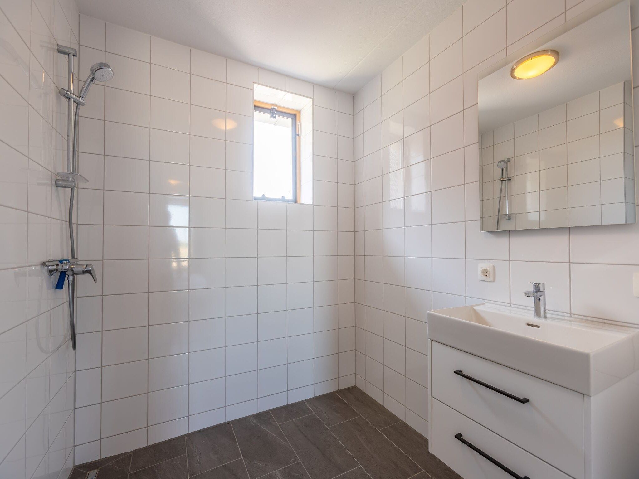 De badkamer van Resort Cadzand 3 in Cadzand
