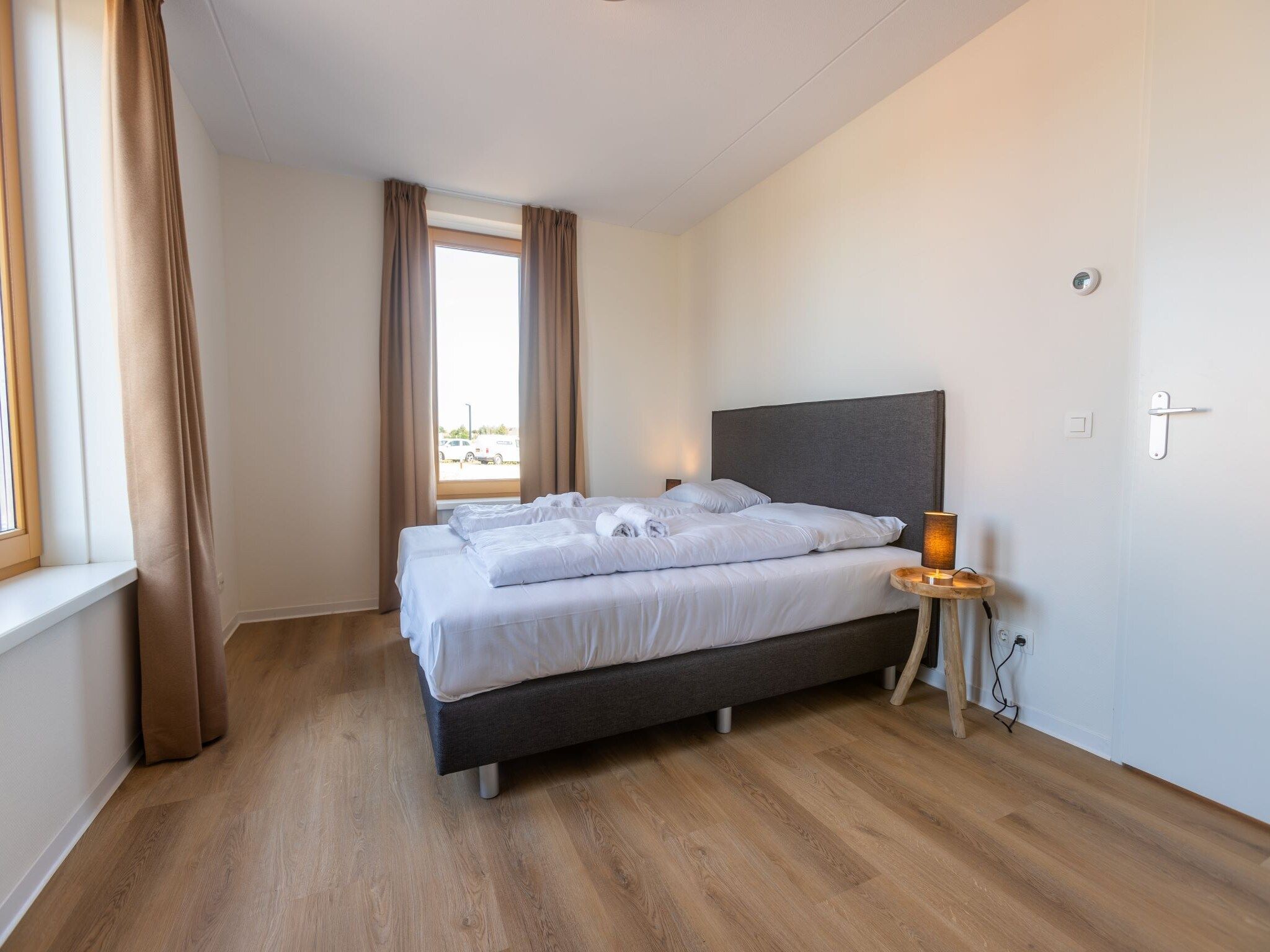 Een slaapkamer van Resort Cadzand 3 in Cadzand