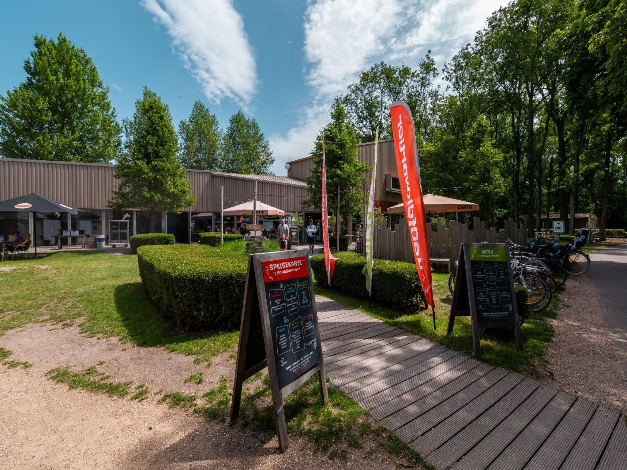 Parkfaciliteiten bij Duinvilla 10 in Cadzand