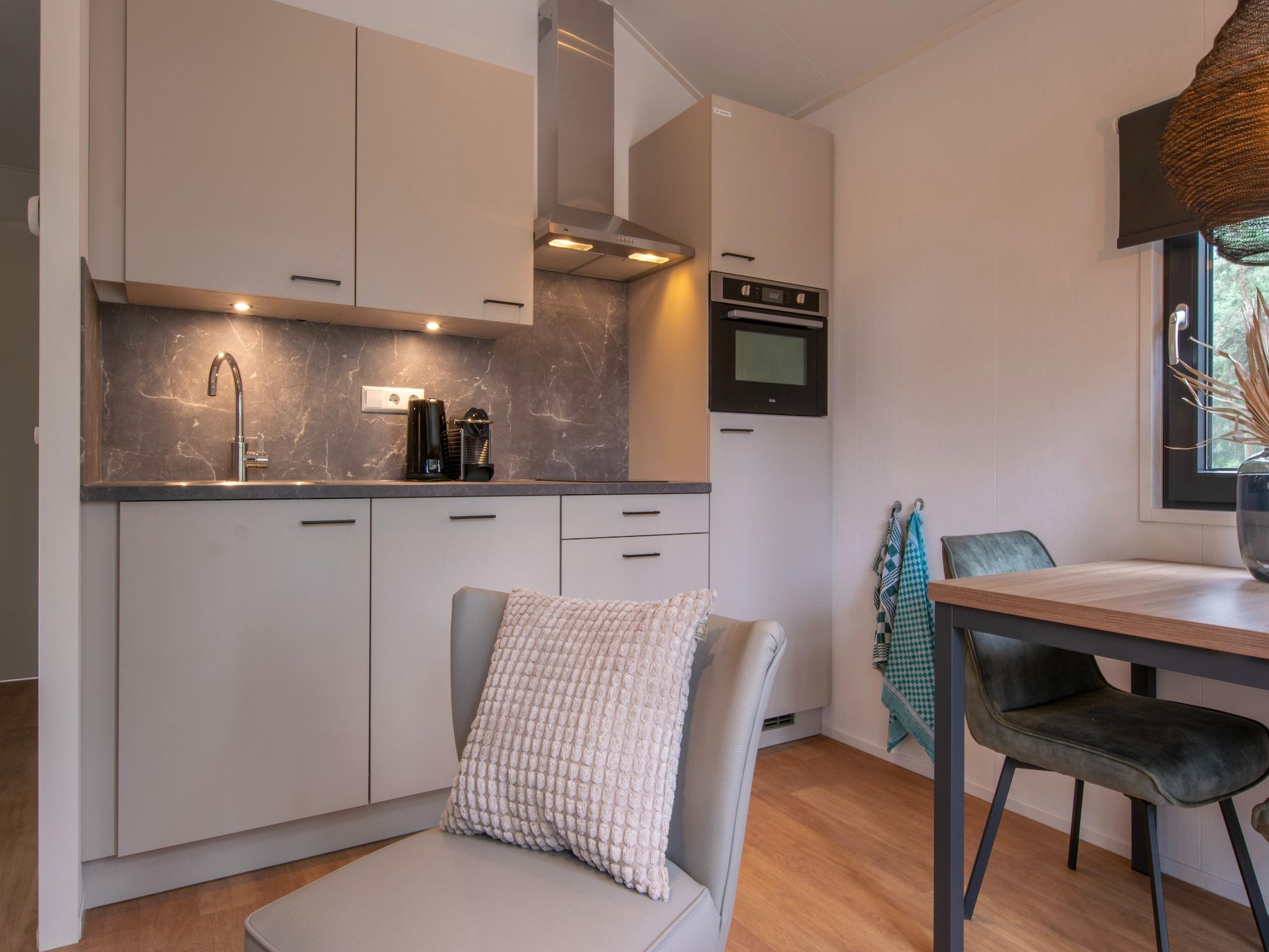 De keuken van Bospark 't Wolfsven 21 in Mierlo