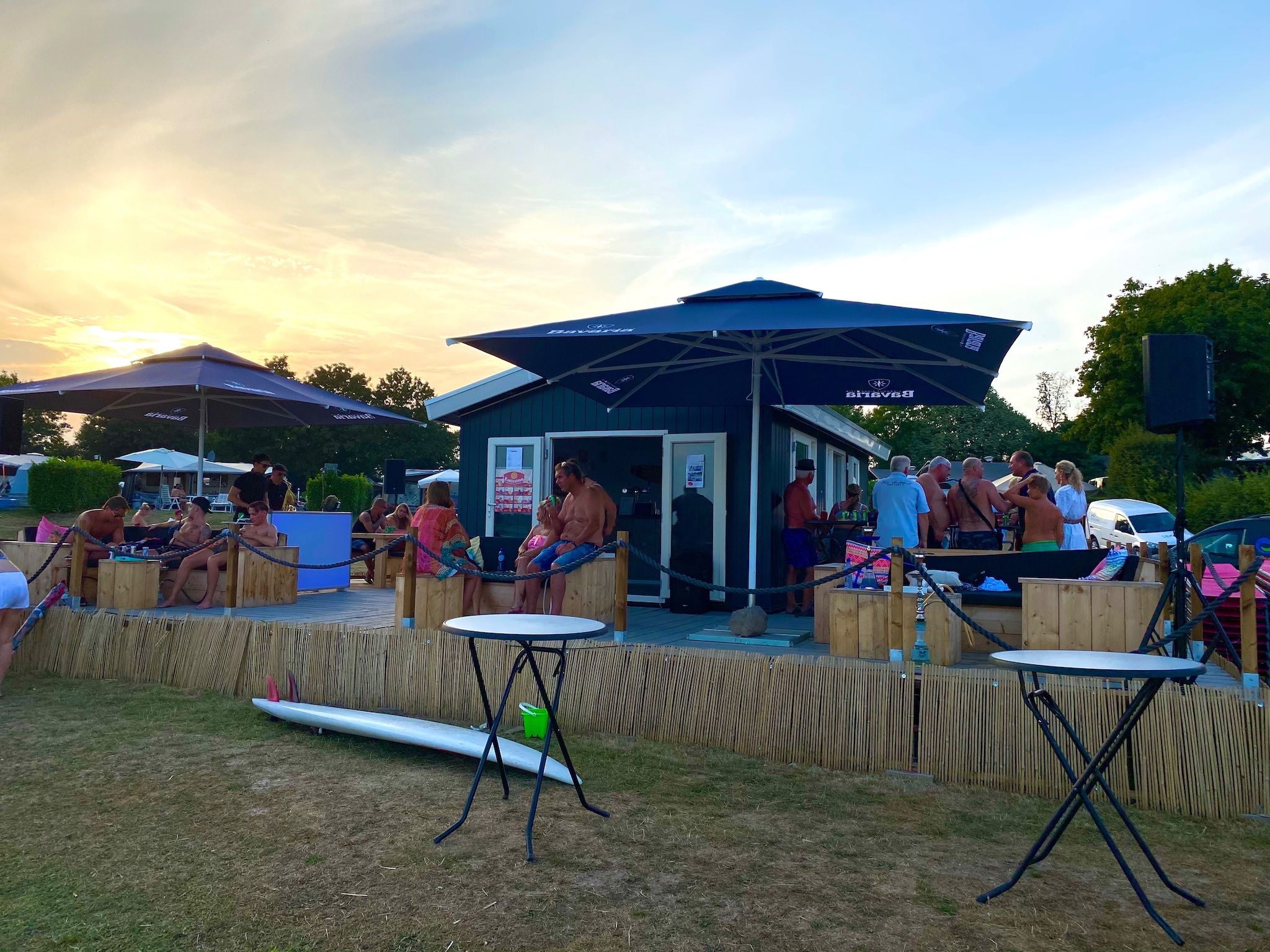 Parkfaciliteiten bij Recreatiepark Rhederlaagse Meren 19 in Lathum