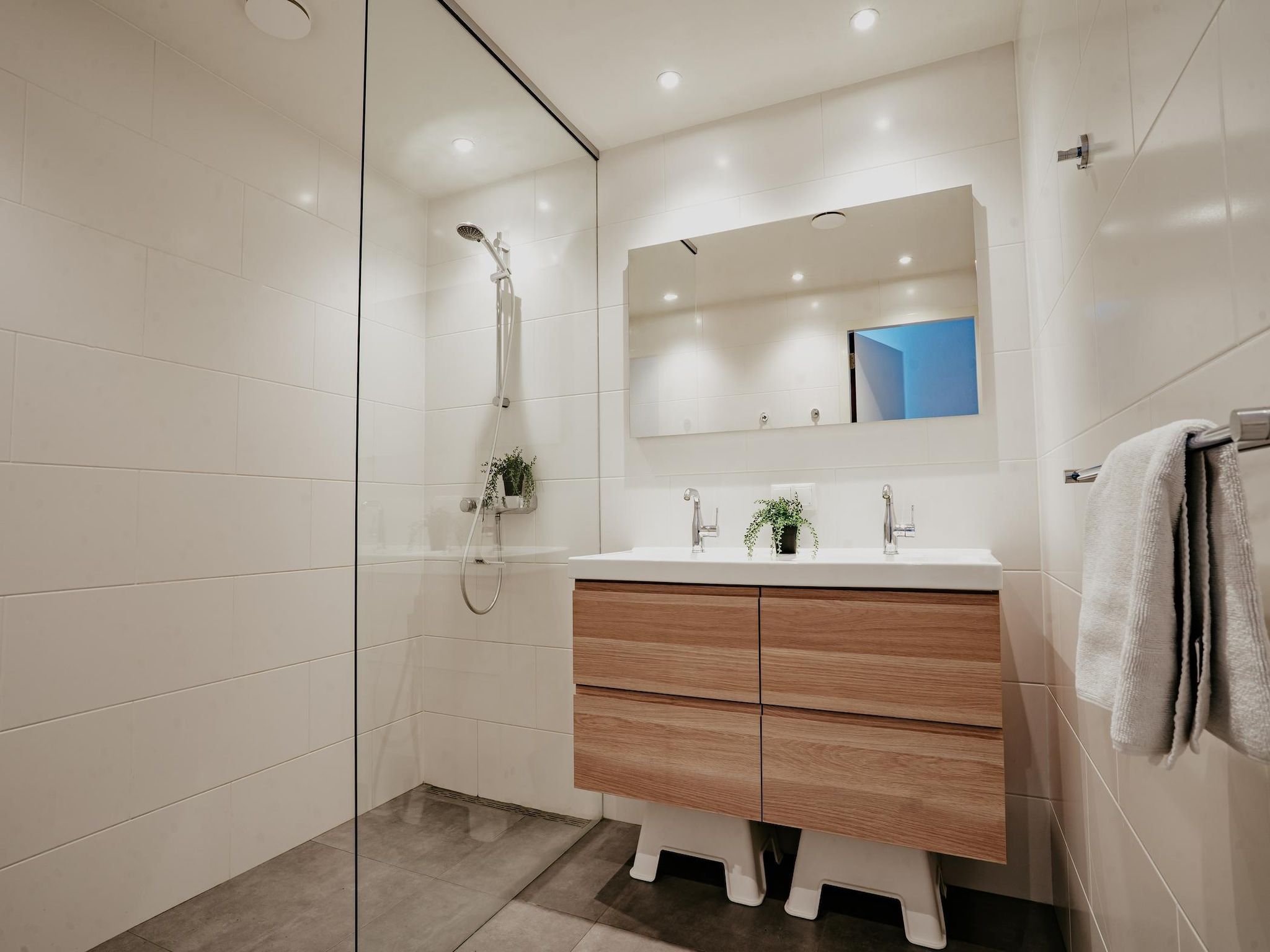 De badkamer van Waterpark de Meerparel 13 in Uitgeest