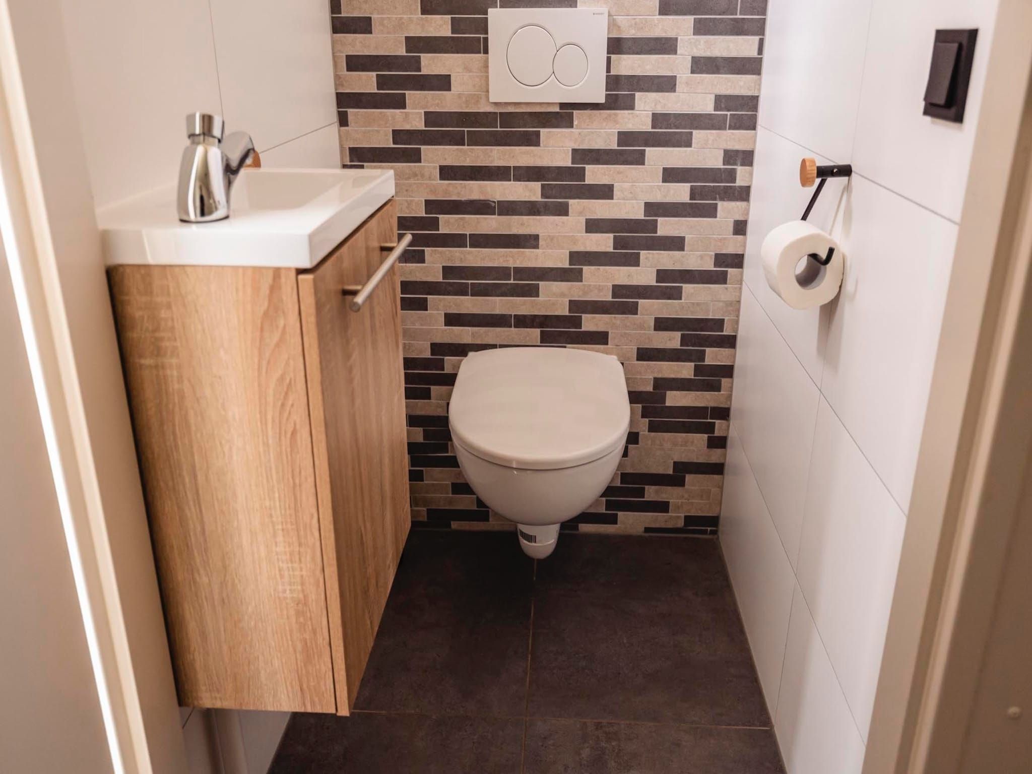 De badkamer van Vakantiepark 't Broeckhuys 3 in Ewijk