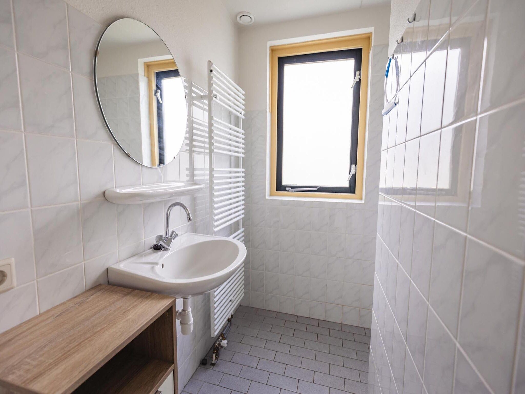 De badkamer van Vakantiepark 't Broeckhuys 6 in Ewijk