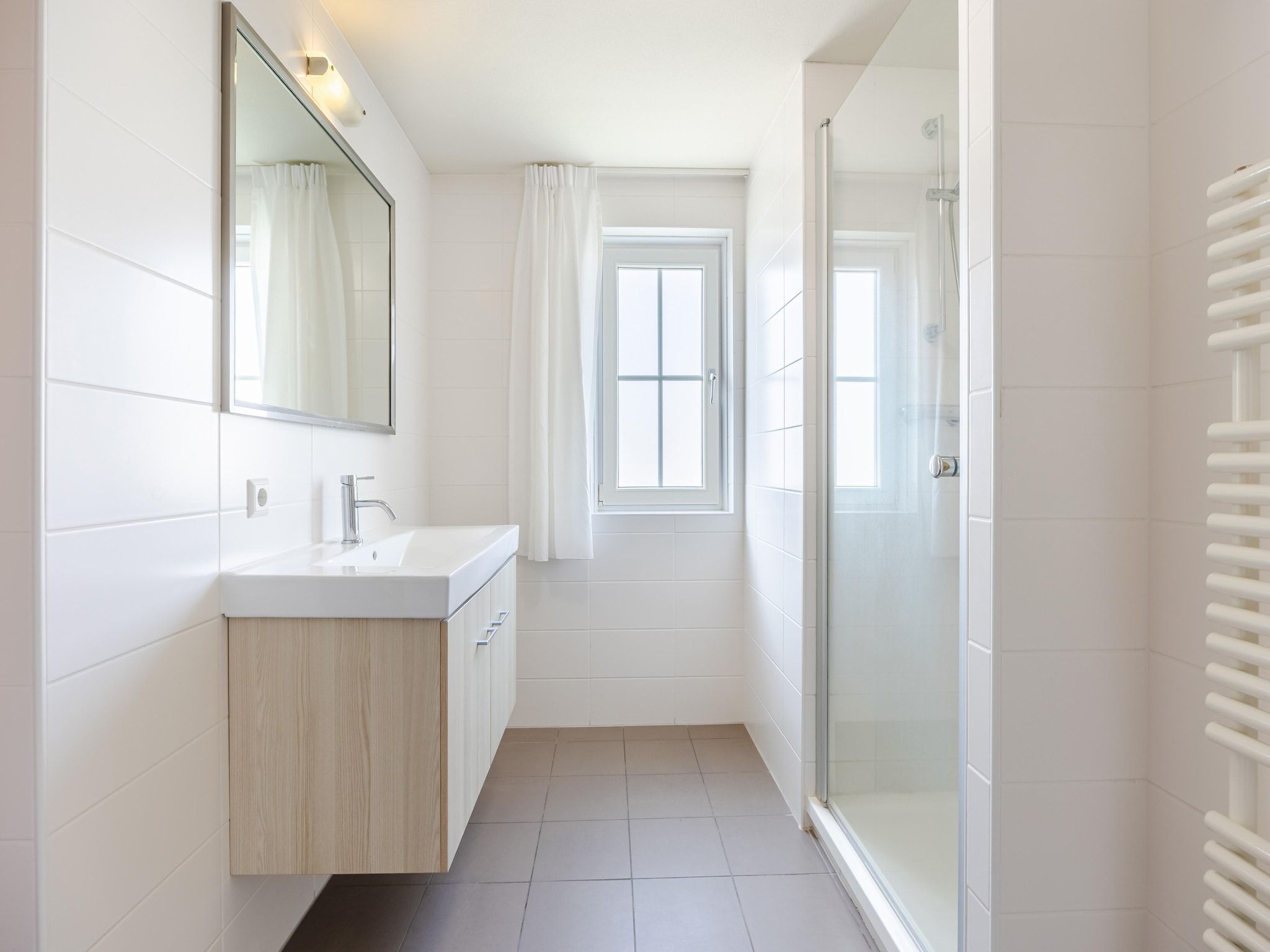 De badkamer van Noordzee Residence Cadzand-Bad 29 in Cadzand-Bad
