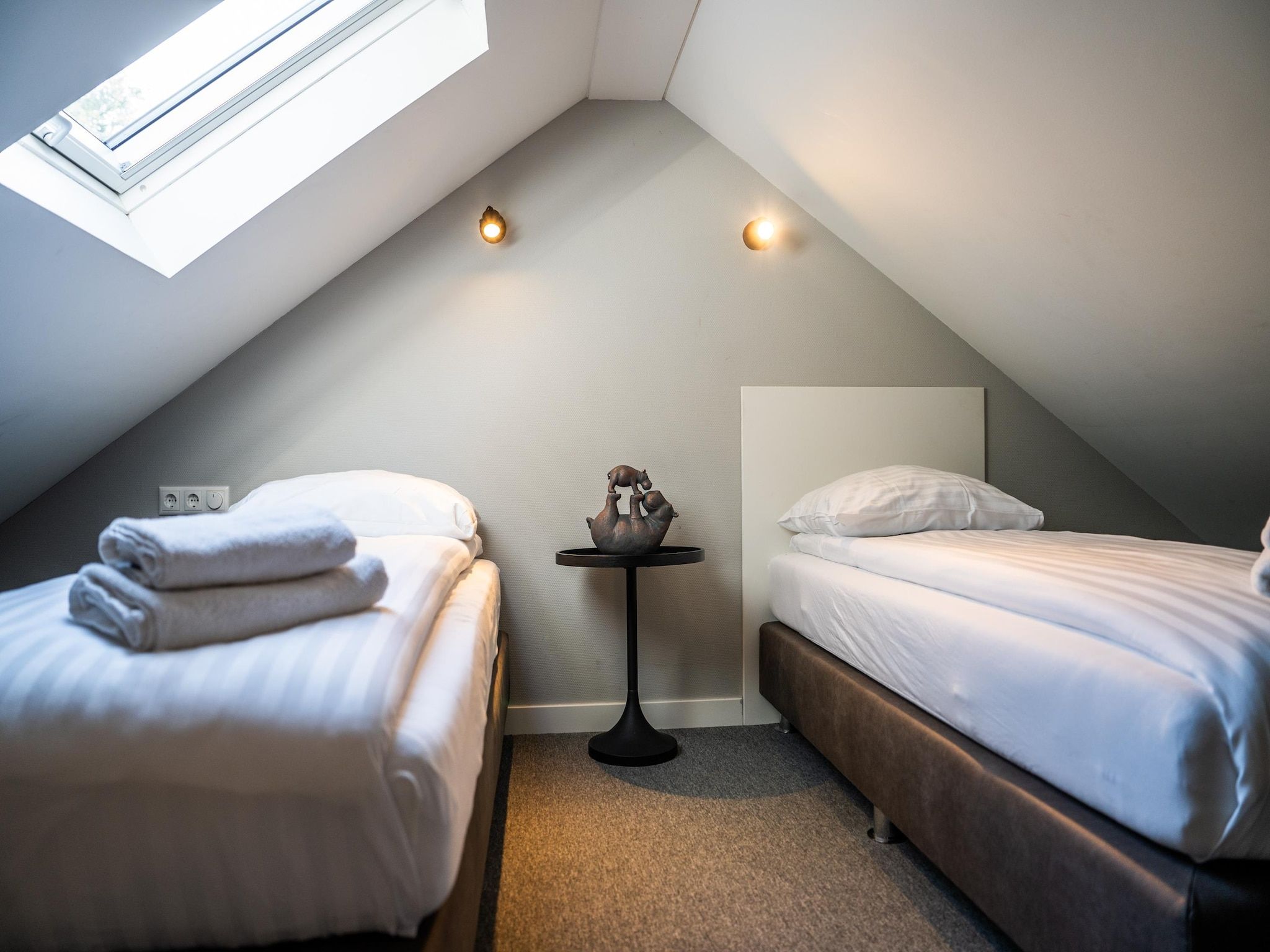 Een slaapkamer van Vakantiepark Latour 4 in Oirschot