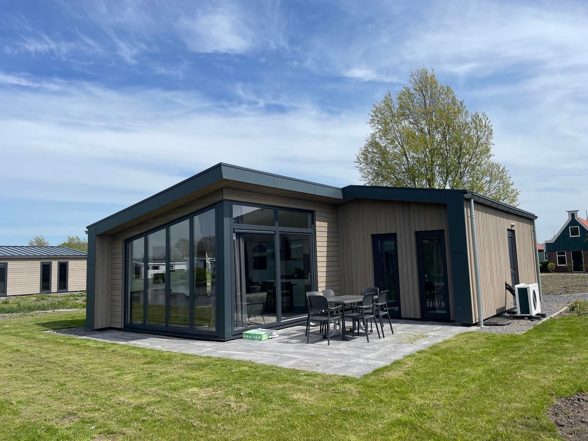 De buitenkant van Beemsterhof  6 personen in West-Graftdijk