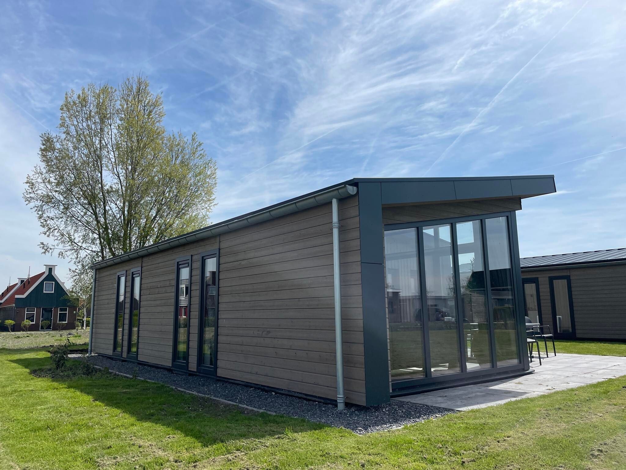 De buitenkant van Beemsterhof  6 personen in West-Graftdijk