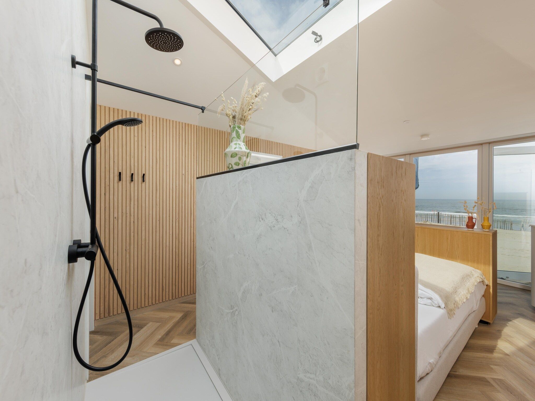 De badkamer van Beach Houses Zandvoort 1 in Zandvoort