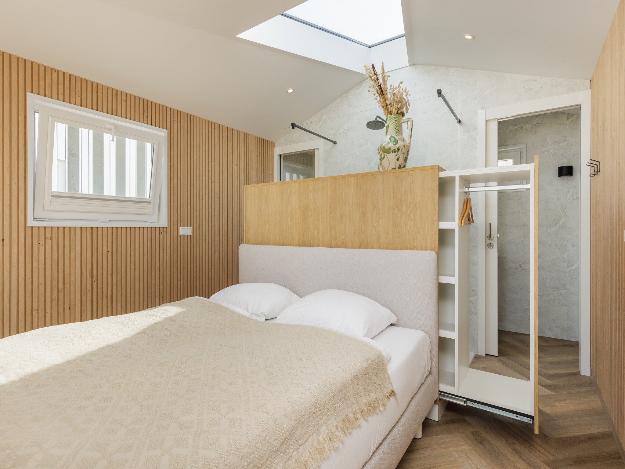 Een slaapkamer van Beach Houses Zandvoort 1 in Zandvoort