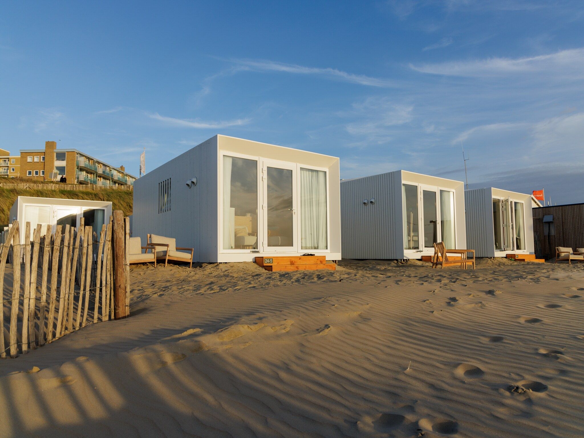 De buitenkant van Beach Houses Zandvoort 1 in Zandvoort