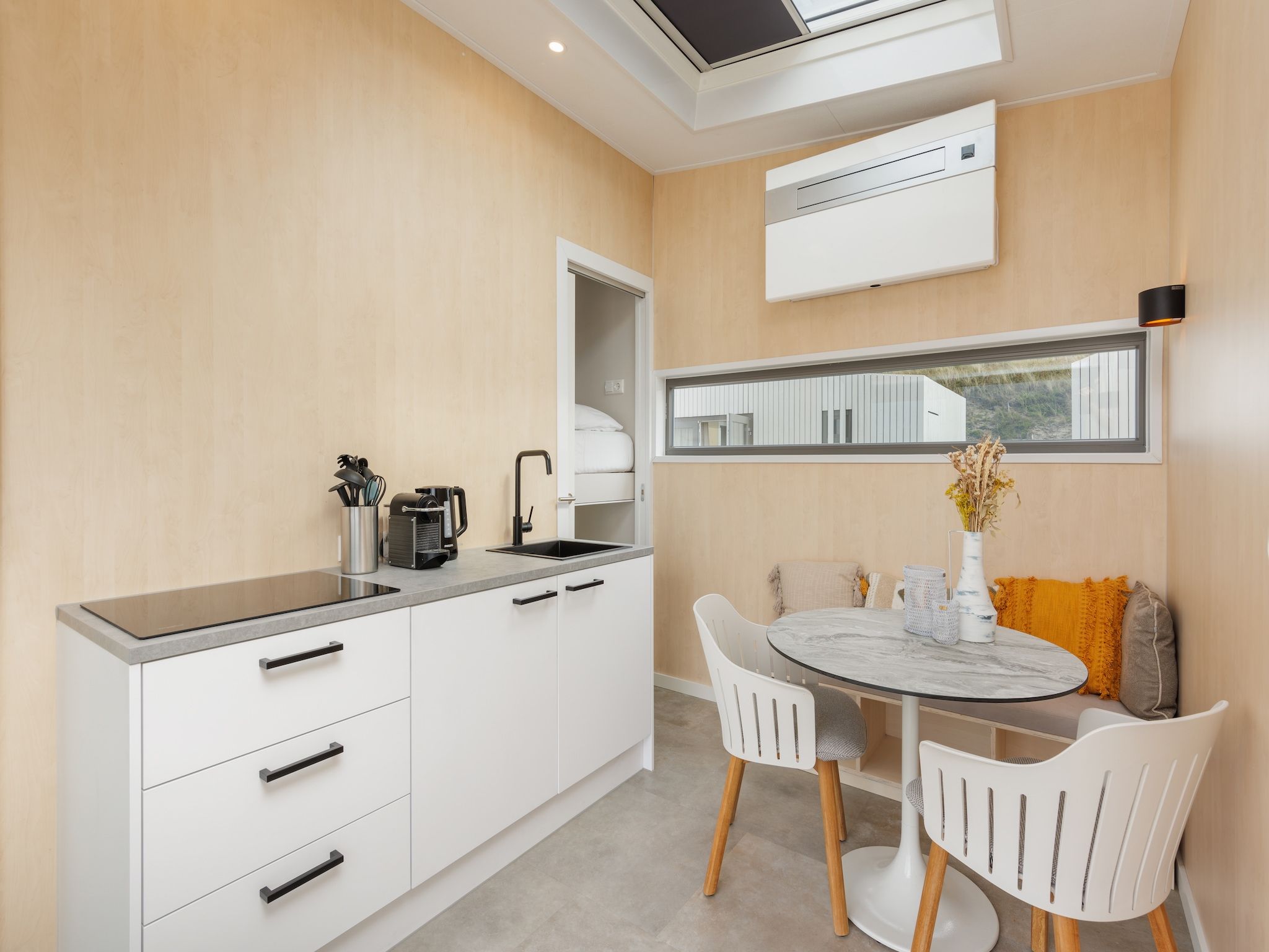 De keuken van Beach Houses Zandvoort 2 in Zandvoort