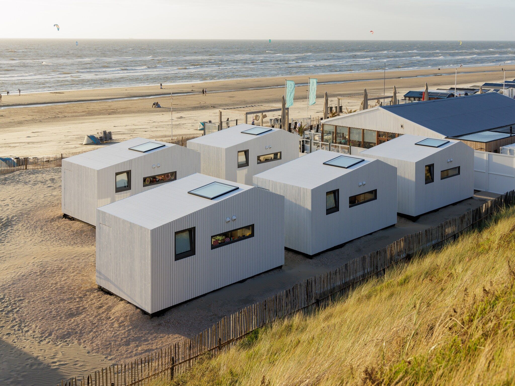 De buitenkant van Beach Houses Zandvoort 2 in Zandvoort