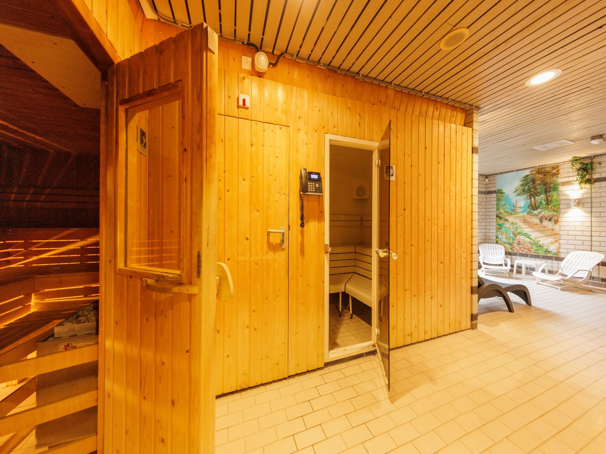 Parkfaciliteiten bij Vakantiepark Hunzedal 19 in Borger