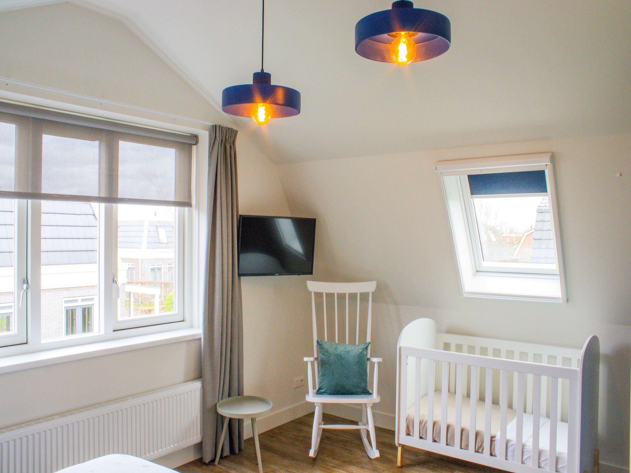 Een slaapkamer van Vakantiepark Duinrust 2 in Noordwijk aan zee