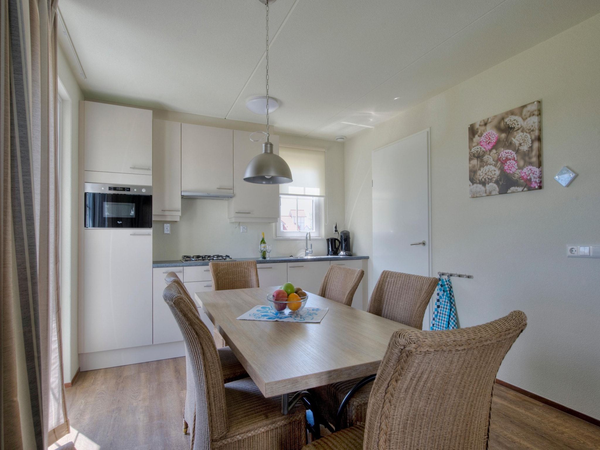 De keuken van Noordzee Résidence Cadzand-Bad 32 in Cadzand-Bad