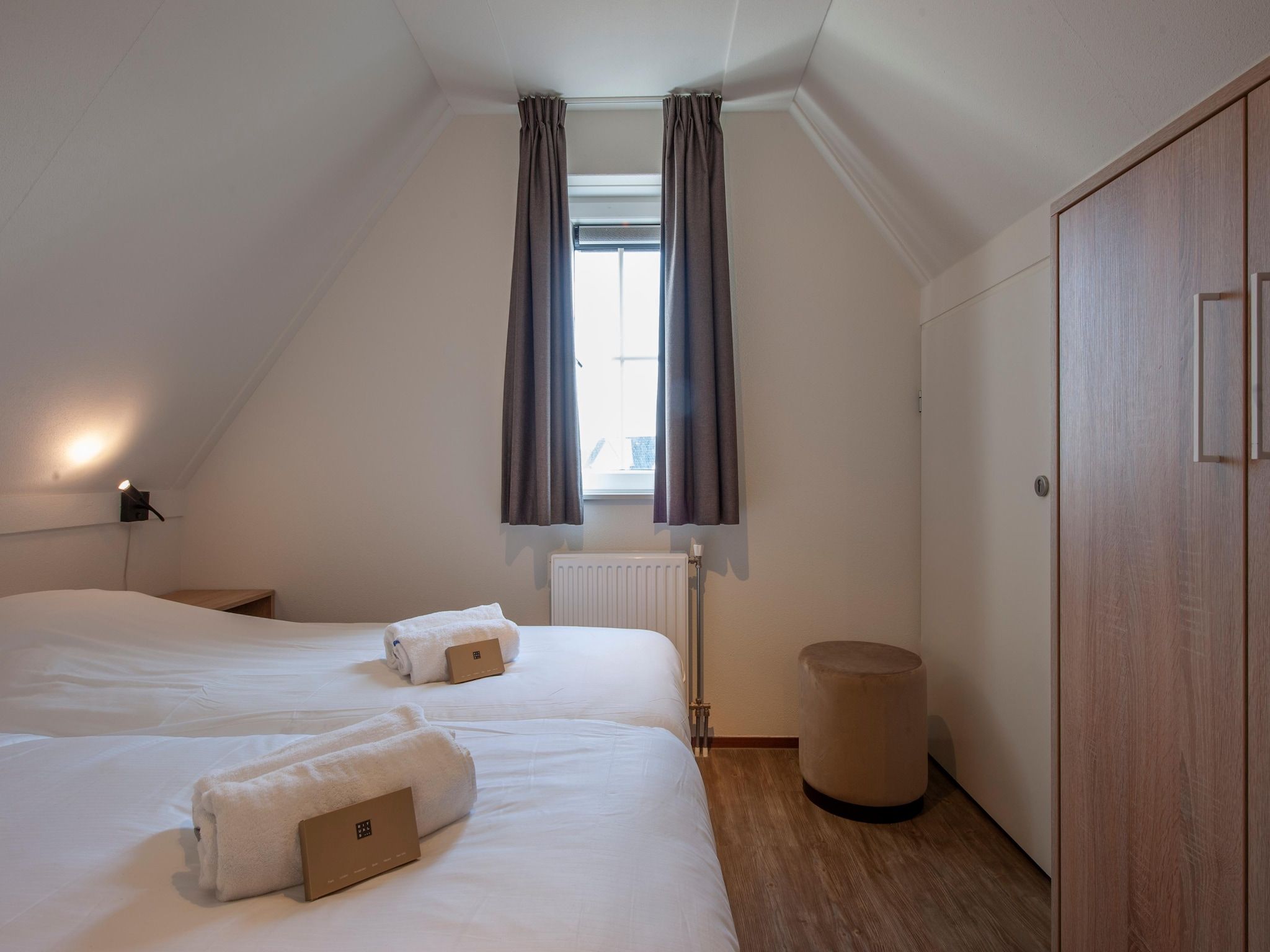 Een slaapkamer van Noordzee Résidence Cadzand-Bad 33 in Cadzand-Bad