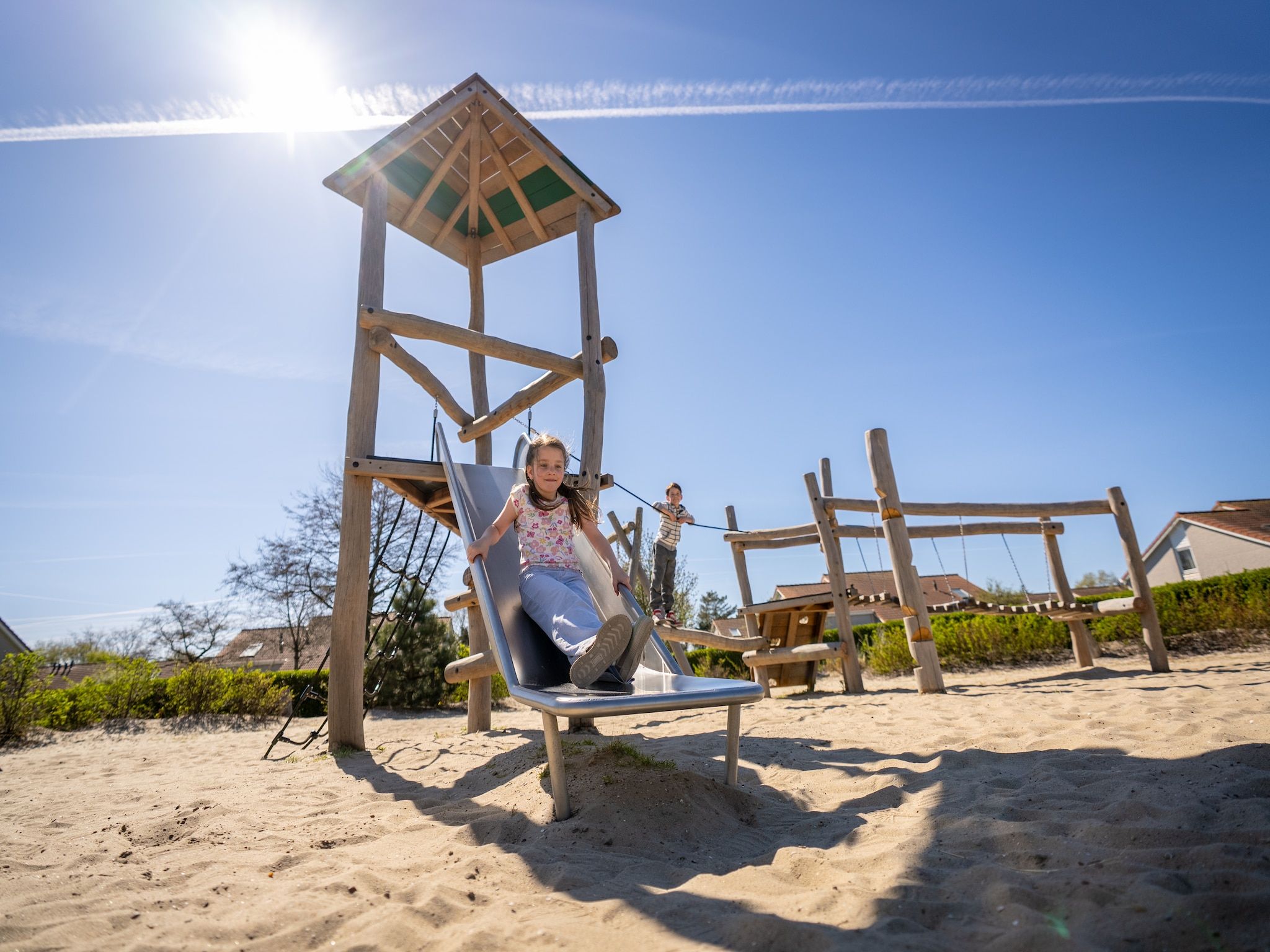 Parkfaciliteiten bij Vakantiepark de Soeten Haert 20 in Renesse