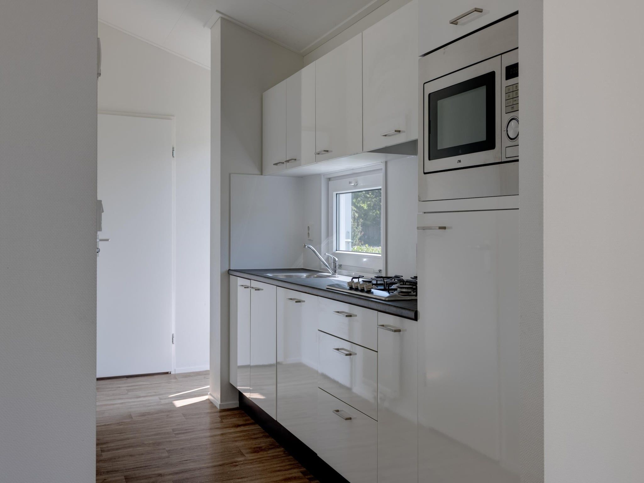 De keuken van Vakantiepark Molenvelden 10 in Veldhoven