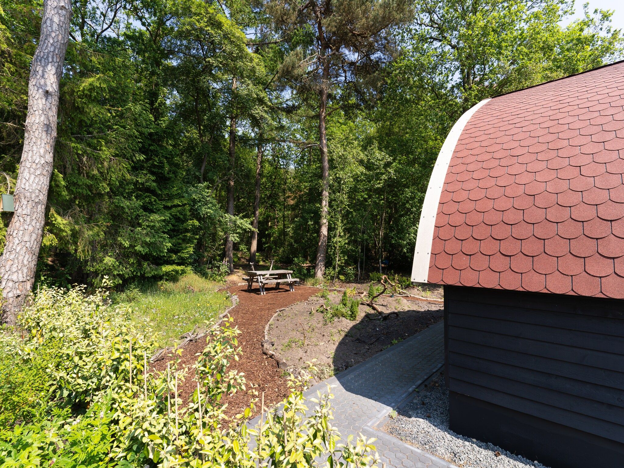Het terras van 't Landgoed Baars 3 in Baars