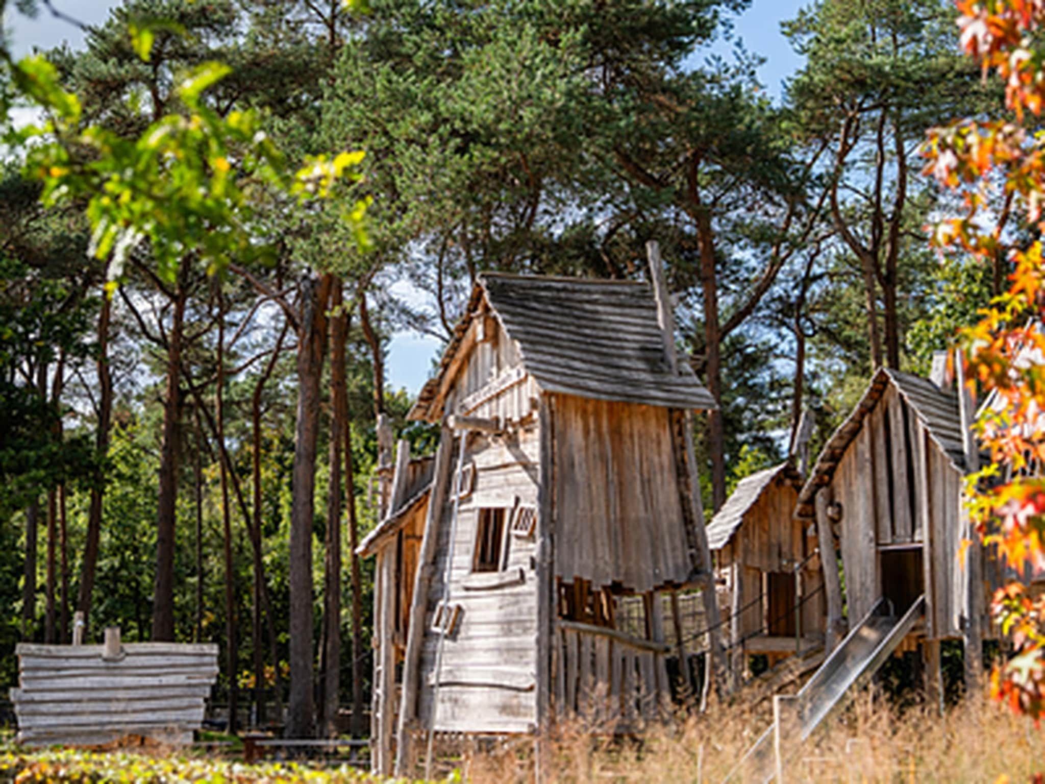 De buitenkant van Vakantiepark Molenvelden 11 in Veldhoven