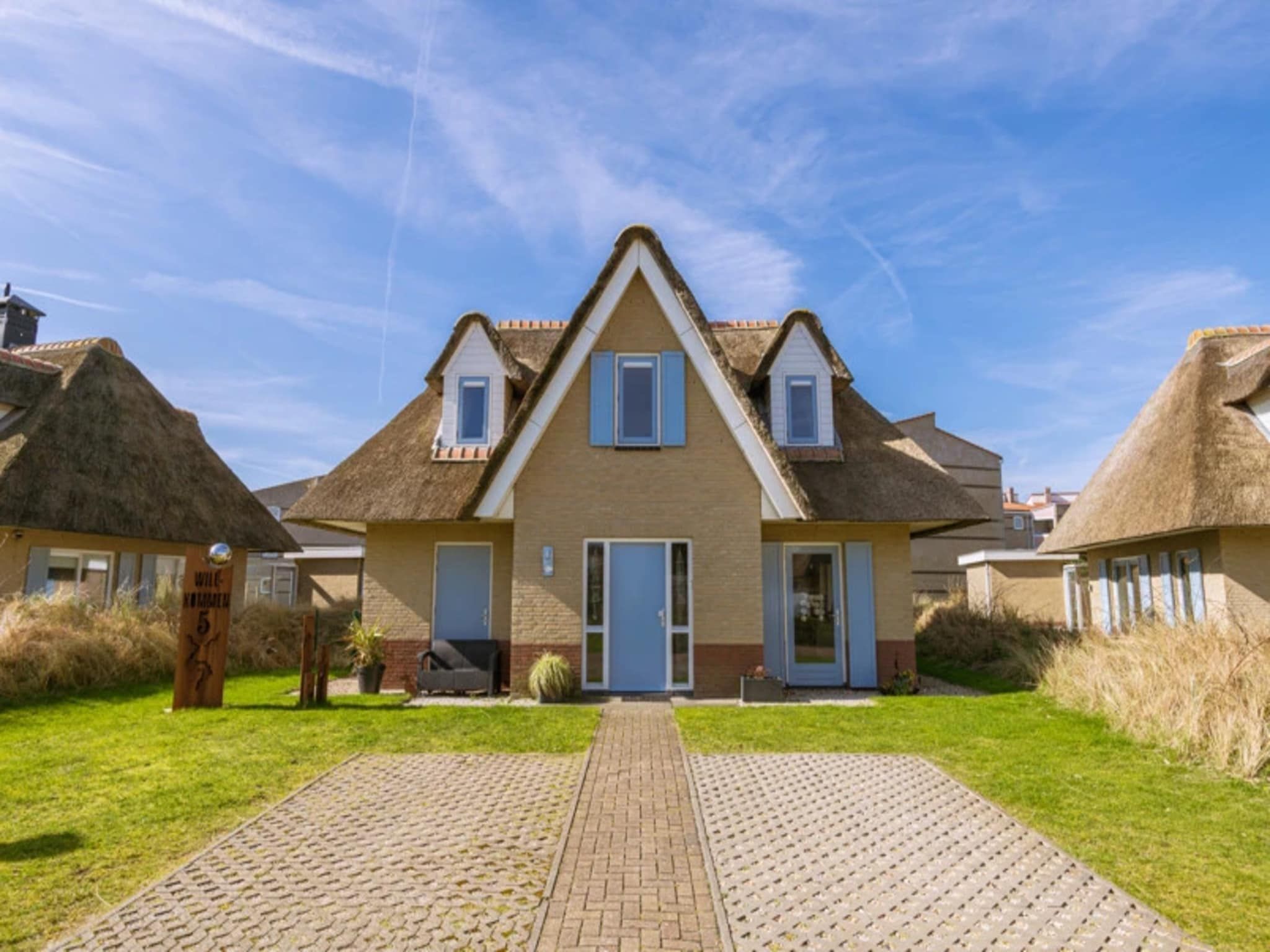 De buitenkant van Vakantiepark Duynzicht 3 in Julianadorp aan zee