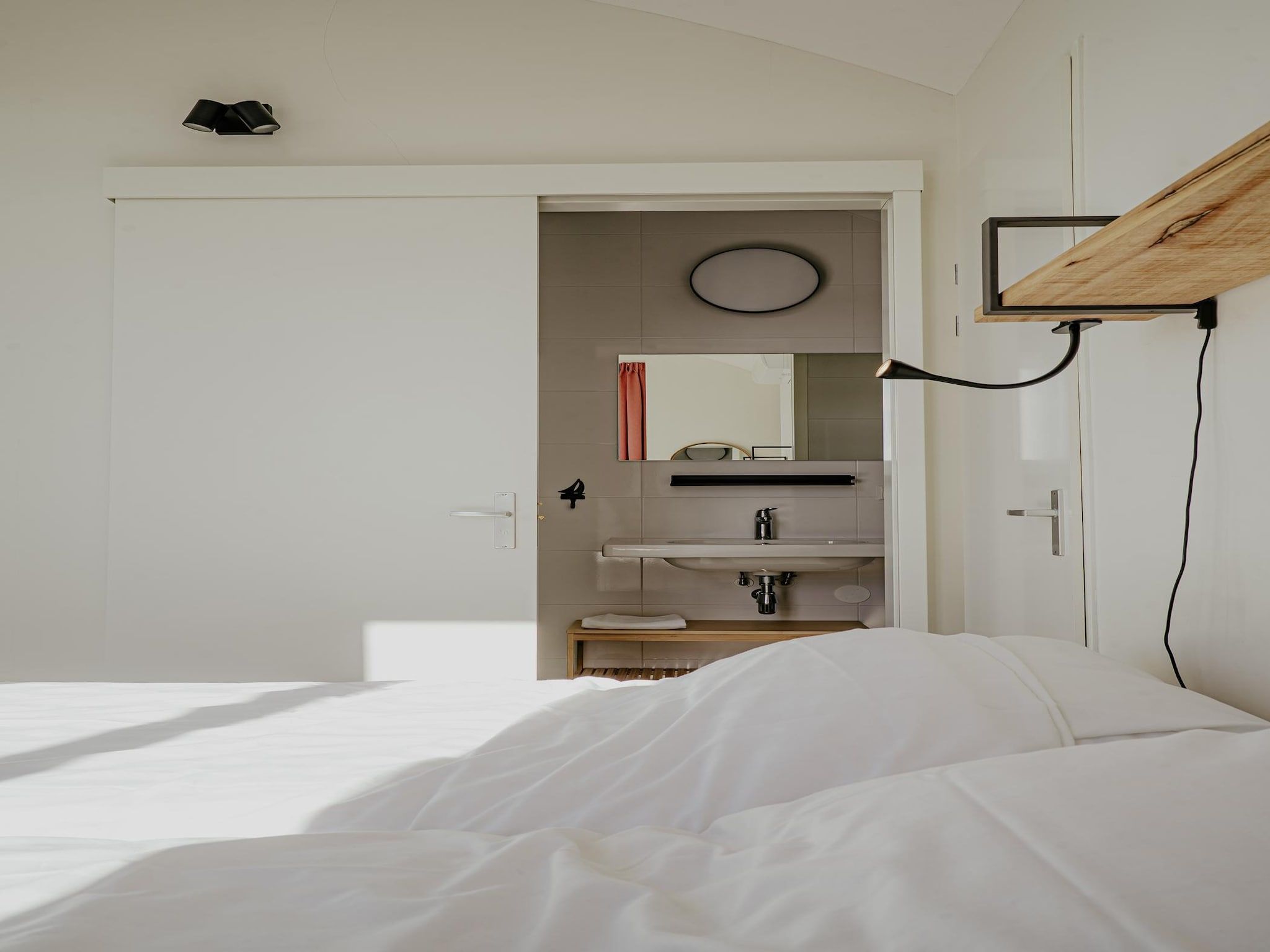 Een slaapkamer van Waterpark de Meerparel 14 in Uitgeest