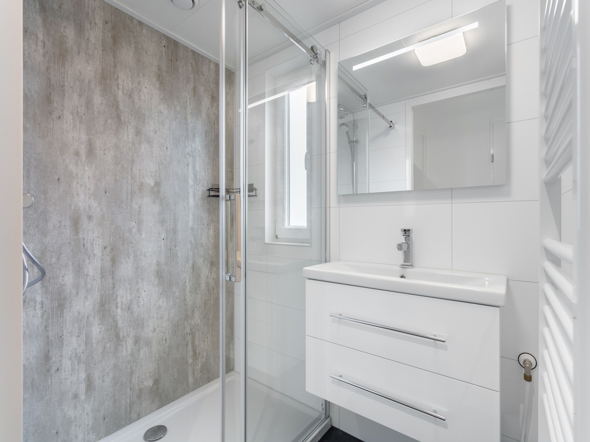 De badkamer van Water Resort Oosterschelde 12 in Wemeldinge