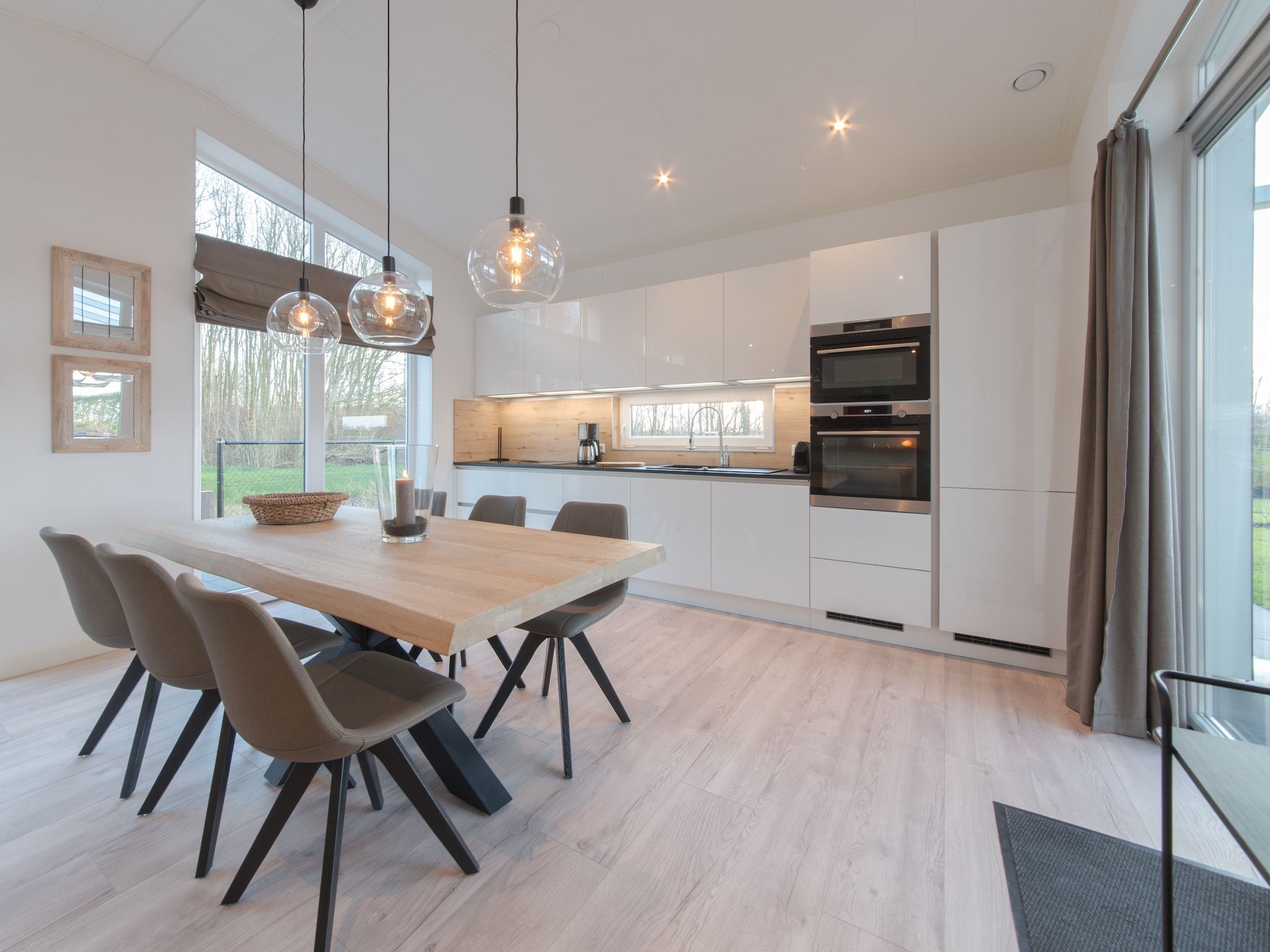 De keuken van Water Resort Oosterschelde 109 in Wemeldinge