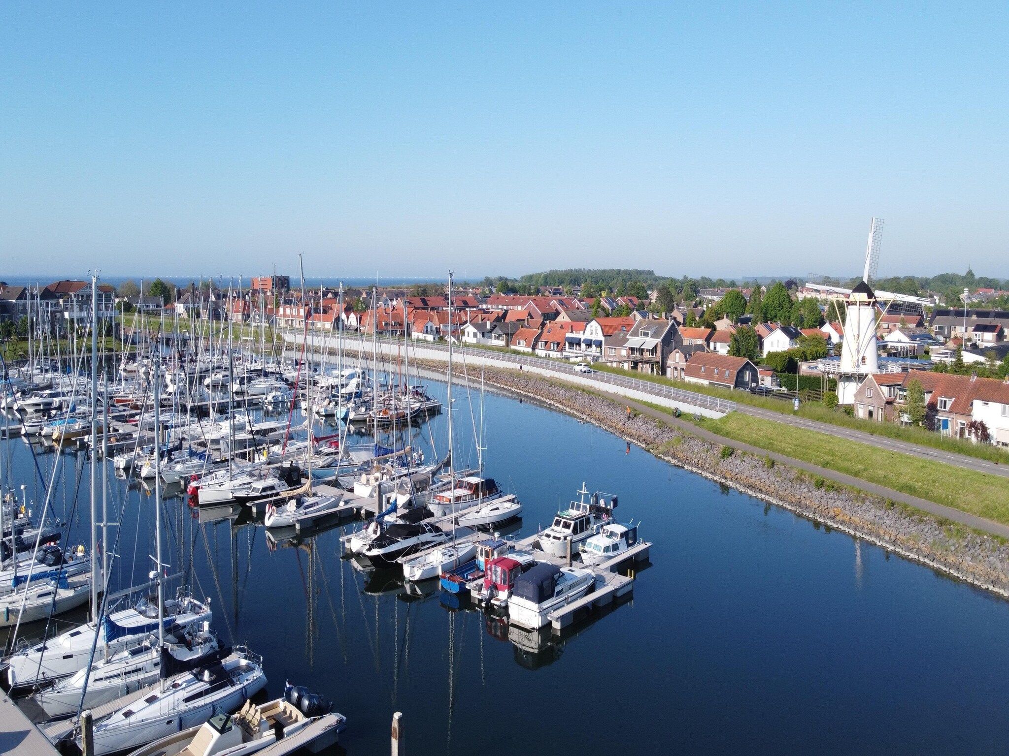 De omgeving van Water Resort Oosterschelde 38 in Wemeldinge