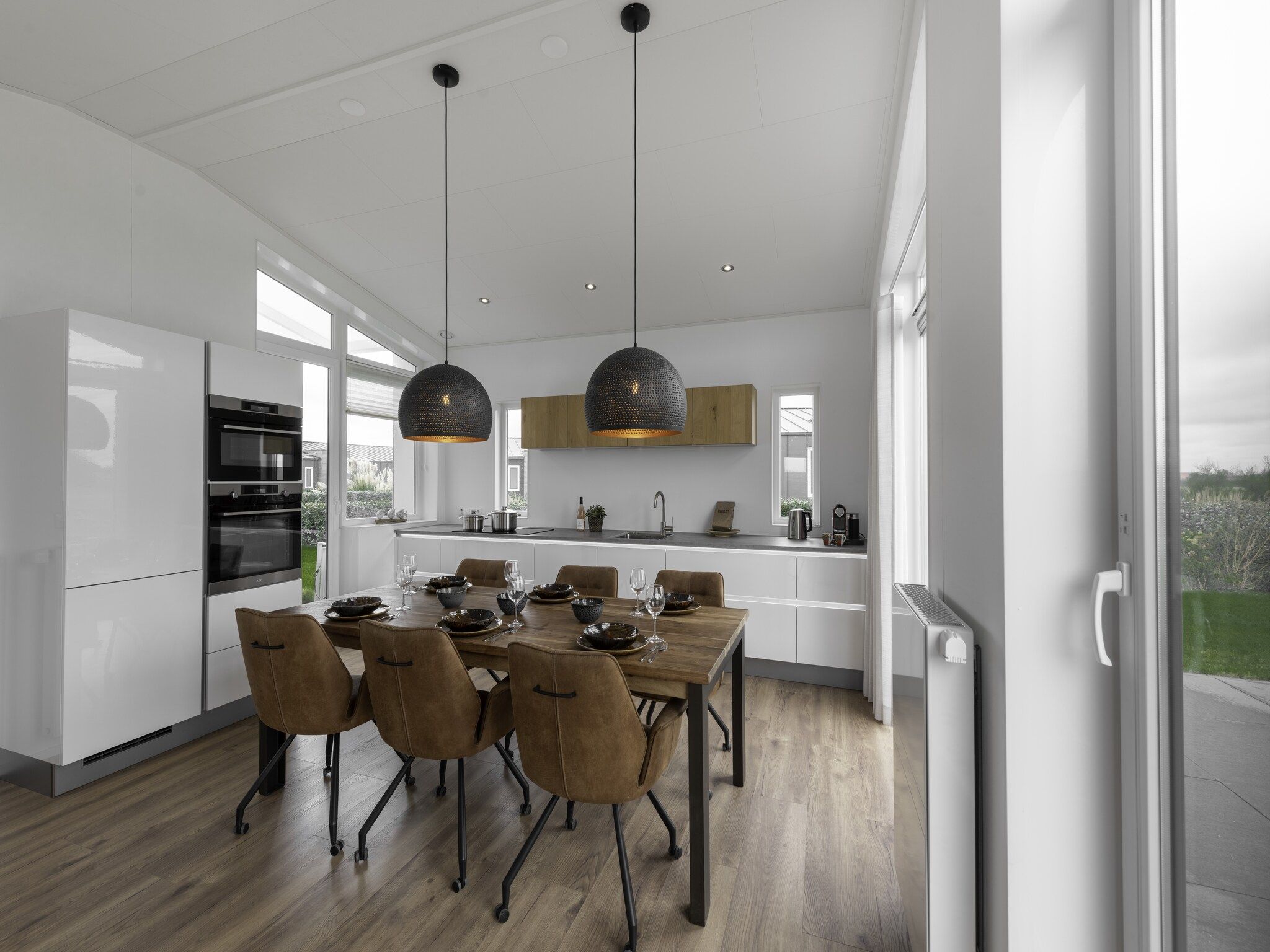 De keuken van Water Resort Oosterschelde 55 in Wemeldinge