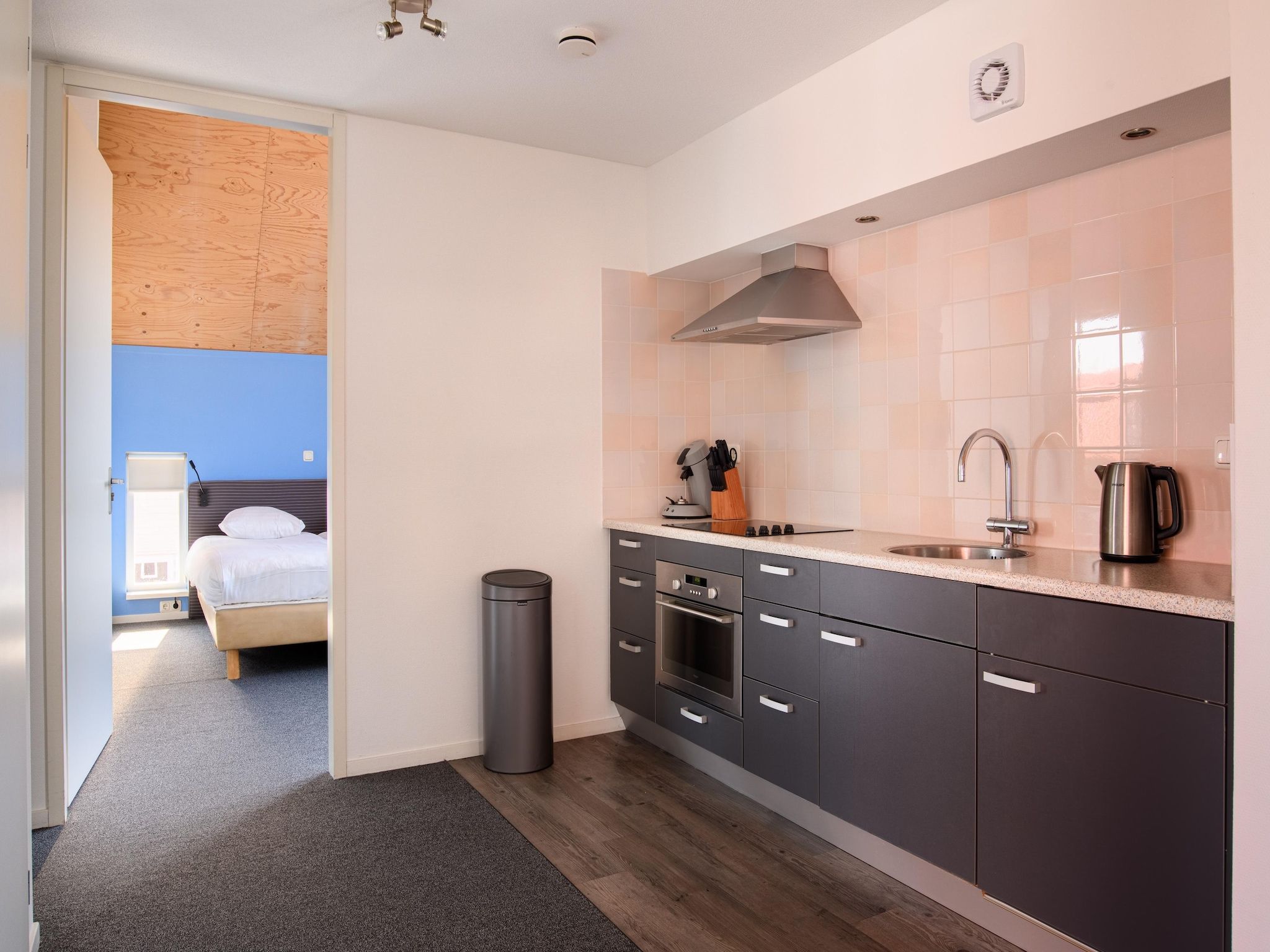 De keuken van Havenresort Terherne 2 in Terherne