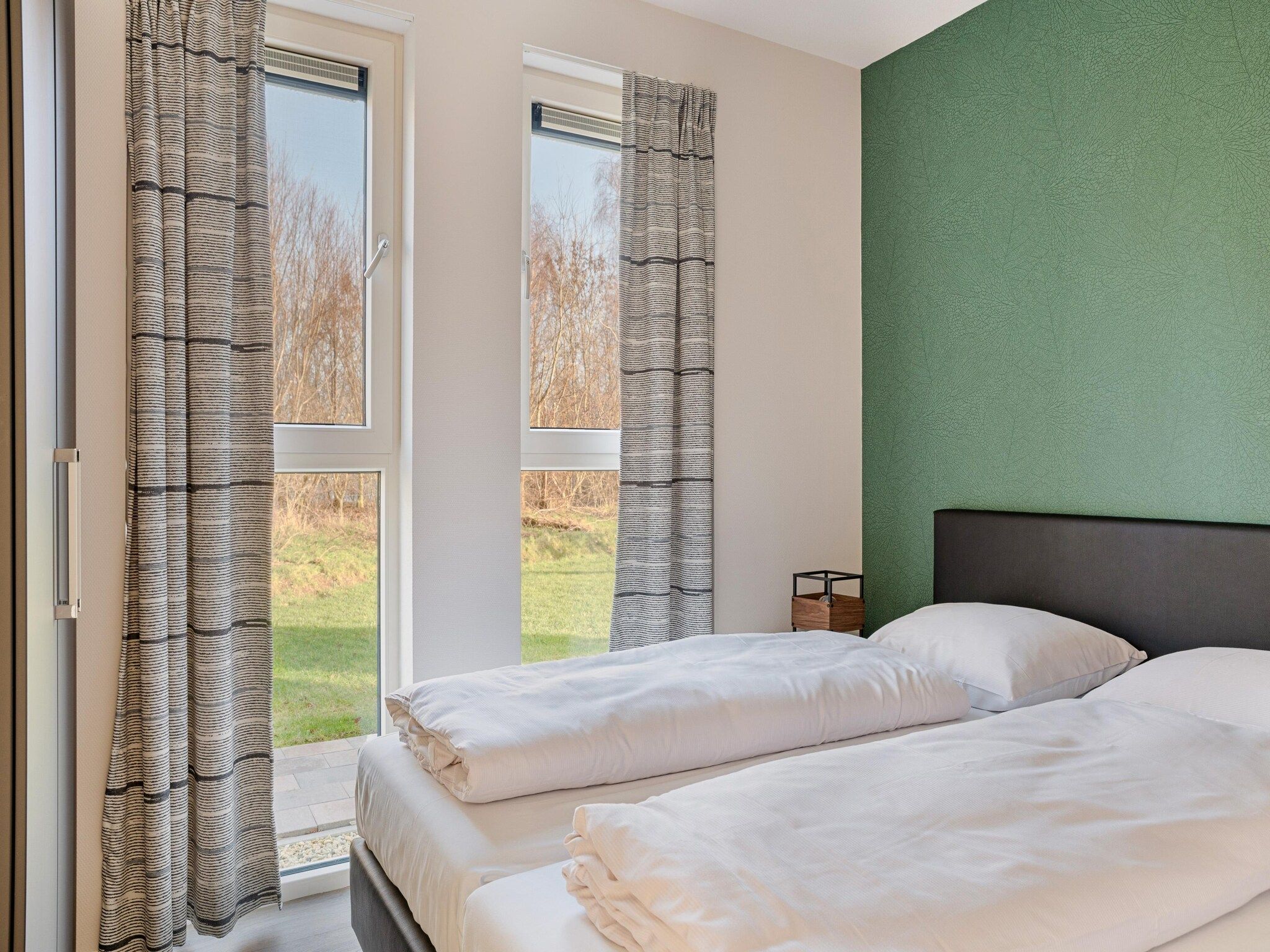 Een slaapkamer van Villapark Akenveen 4 in Tynaarlo