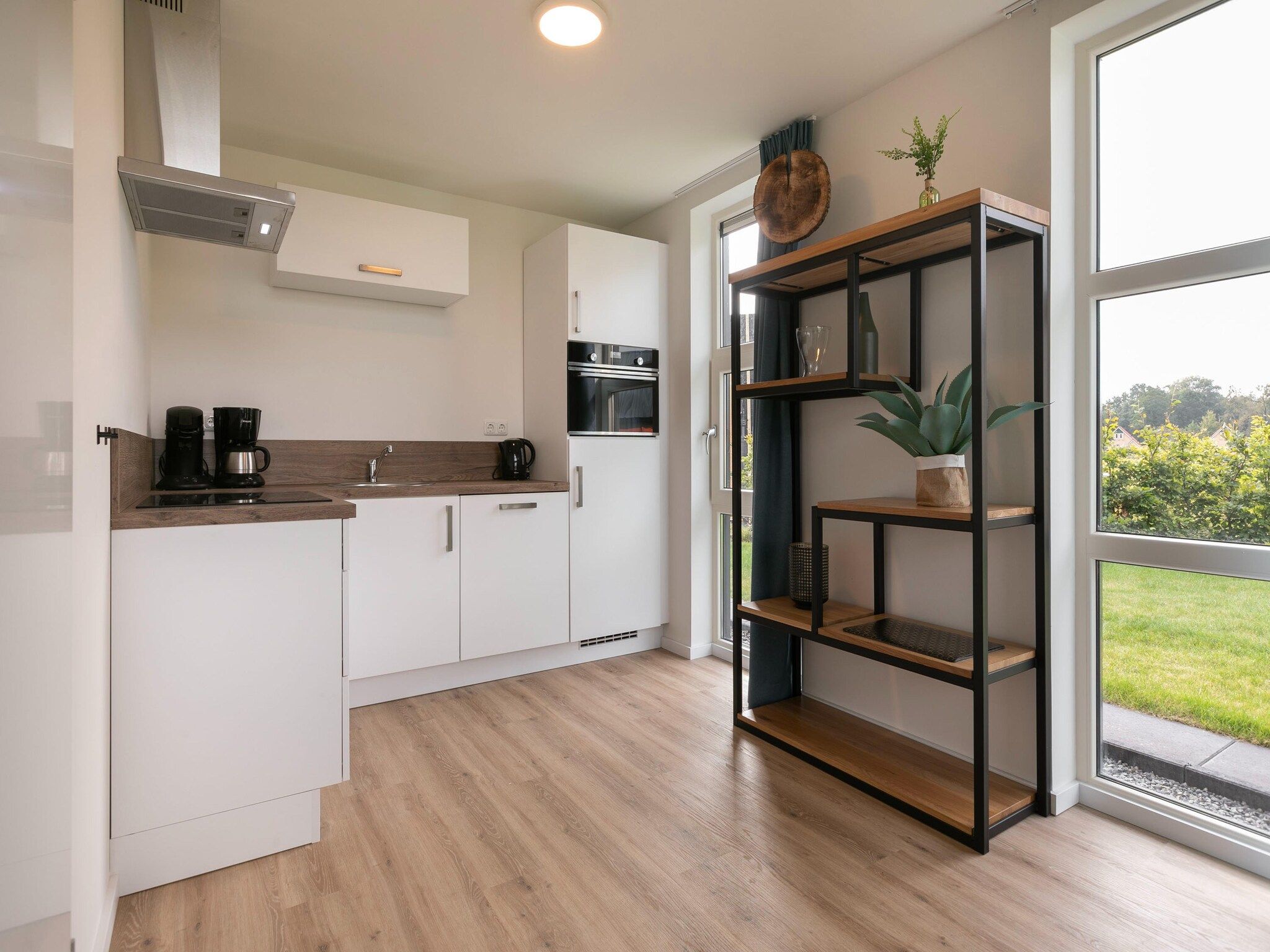 De keuken van Villapark Akenveen 6 in Tynaarlo