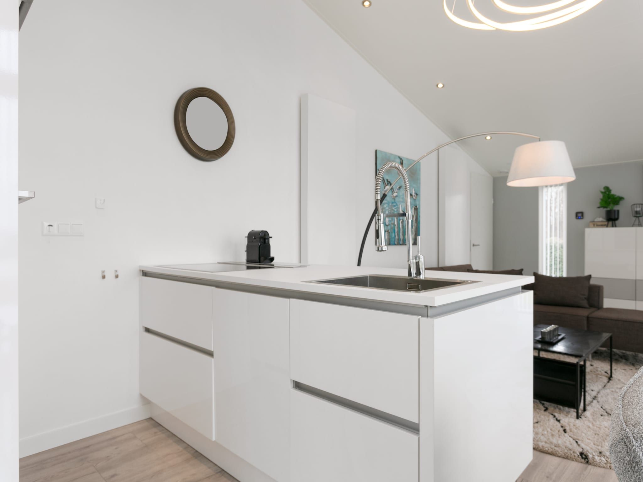 De keuken van Water Resort Oosterschelde 56 in Wemeldinge