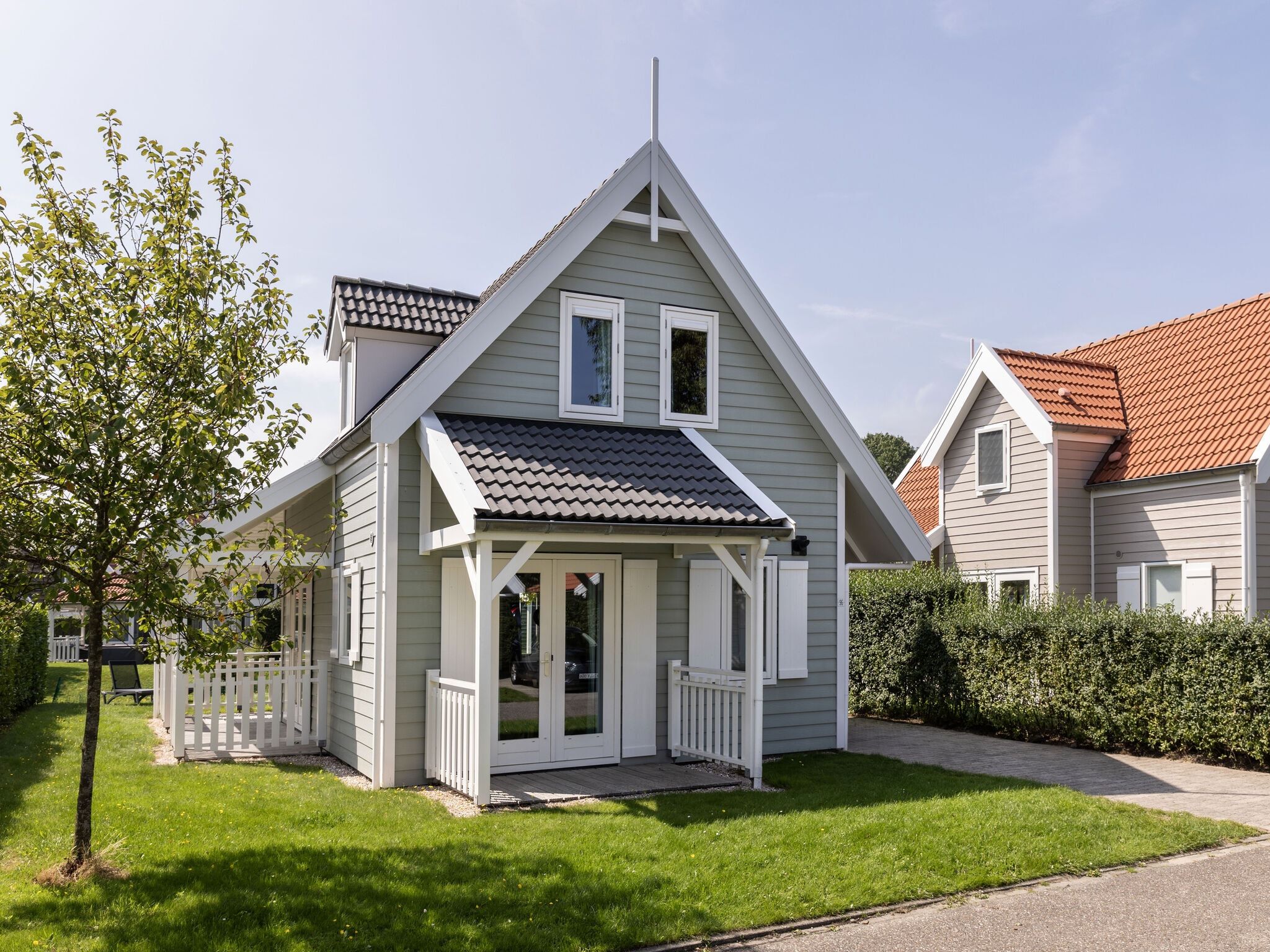 De buitenkant van Aquadelta 43 in Bruinisse