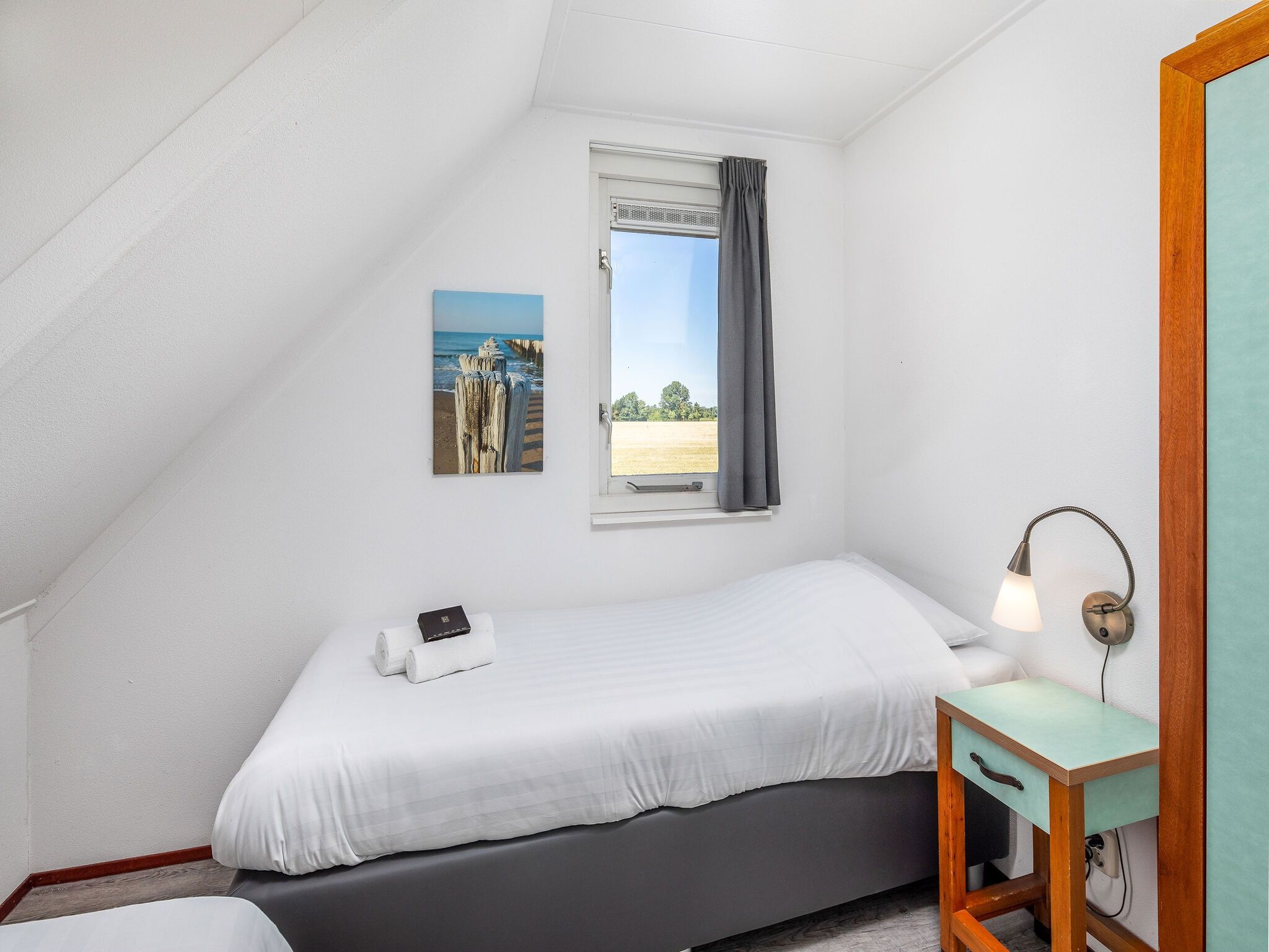 Een slaapkamer van Aquadelta 43 in Bruinisse