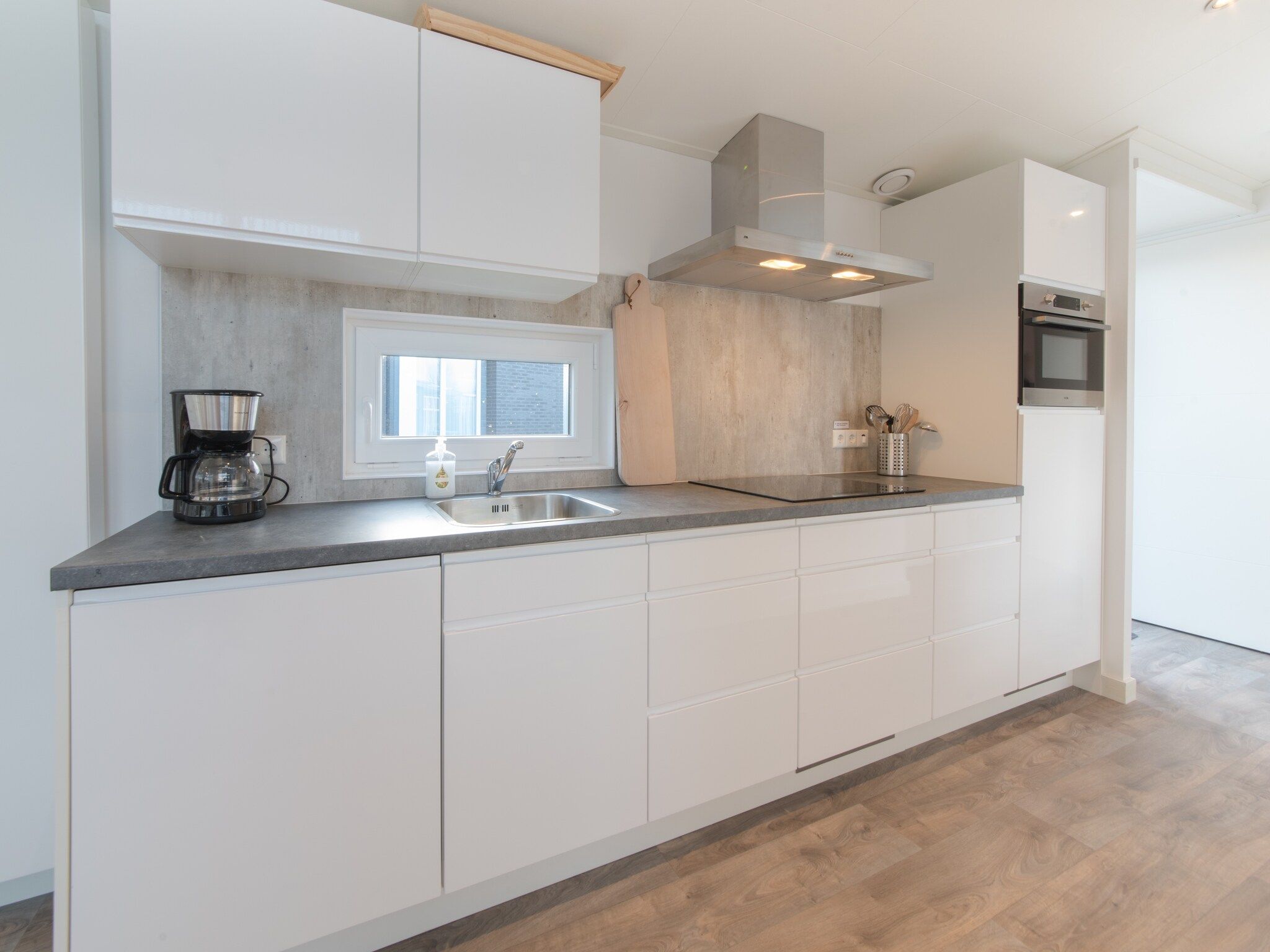 De keuken van Water Resort Oosterschelde 101 in Wemeldinge