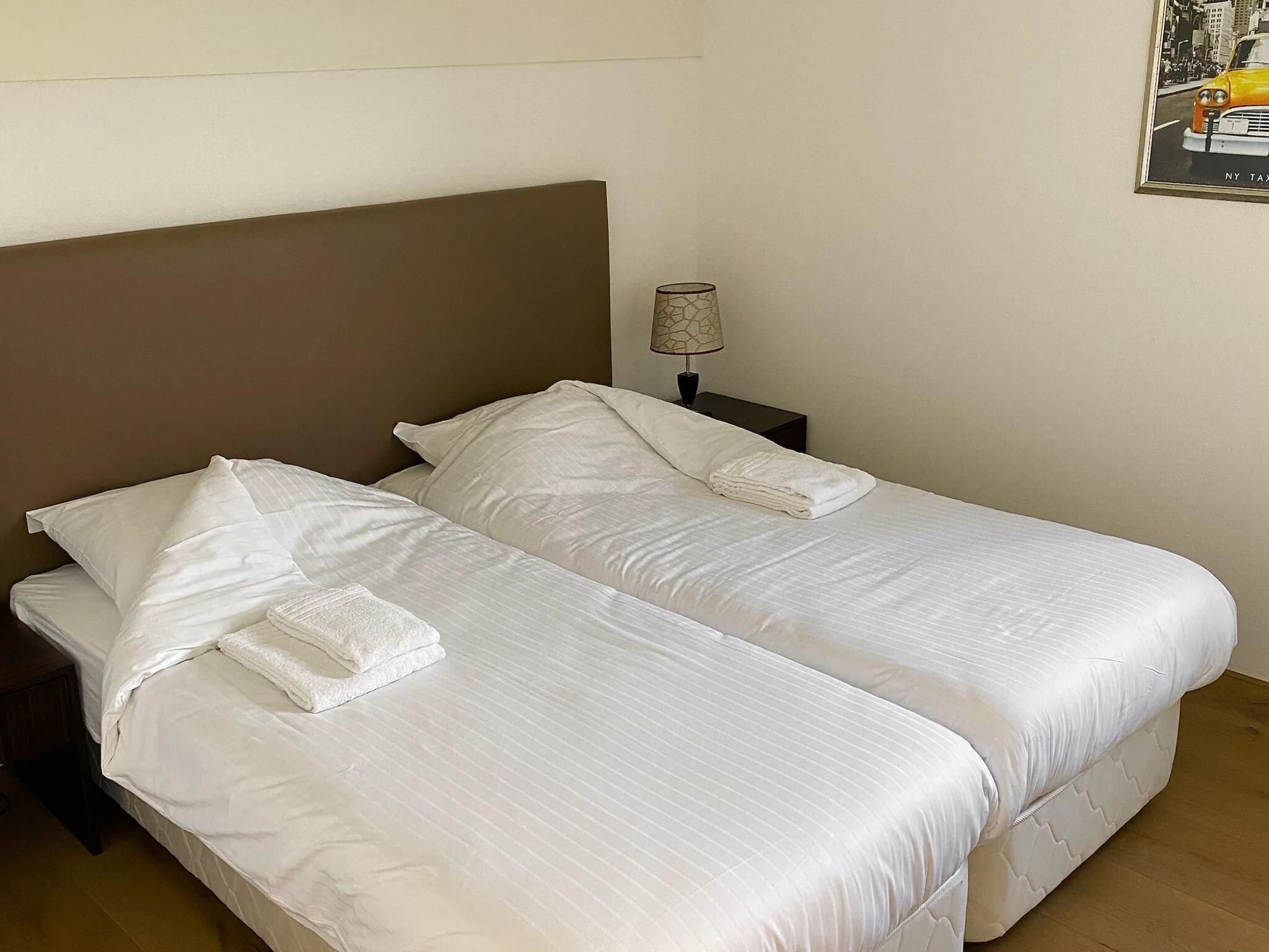 Een slaapkamer van Villaparc Schoonhovenseland 2 in Hollandscheveld