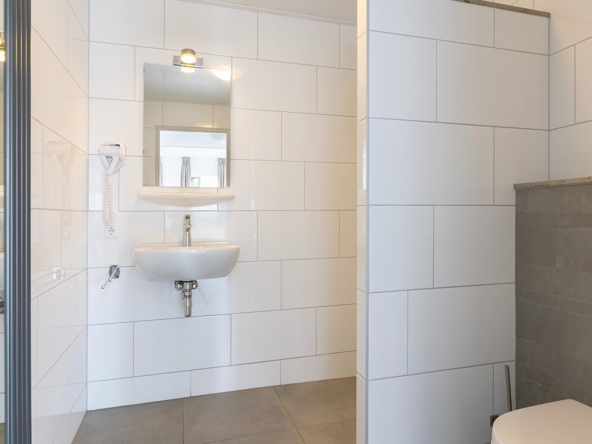 De badkamer van De Riethorst 3 in Plasmolen