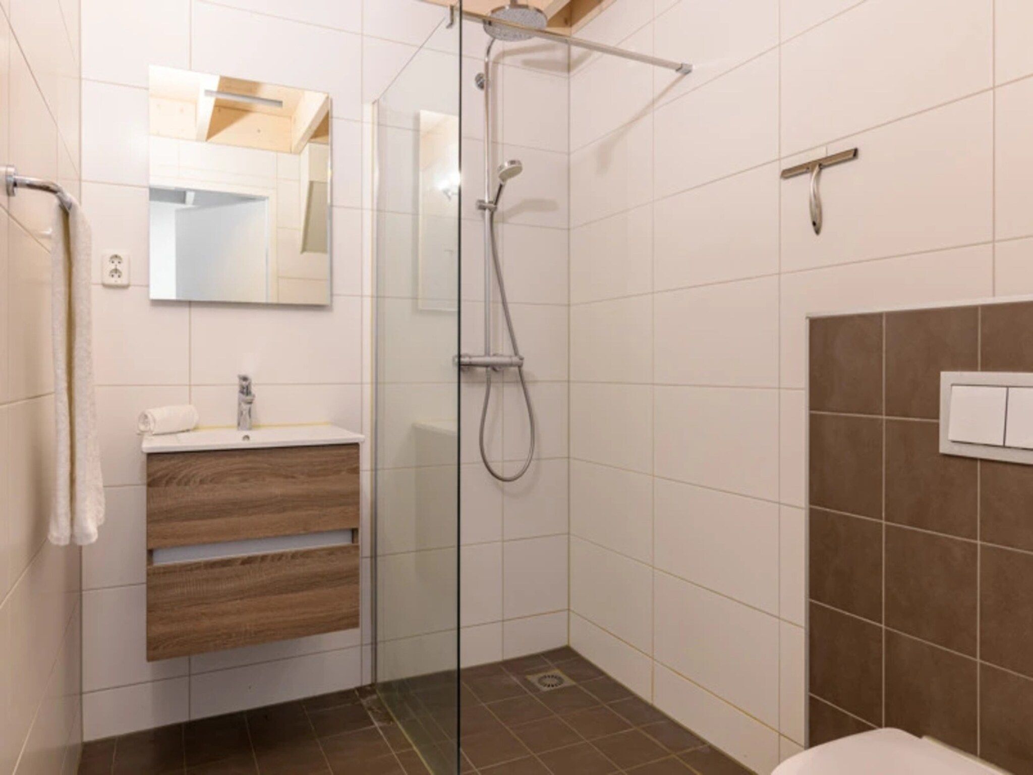 Een slaapkamer van Waterpark Langelille 3 in Langelille